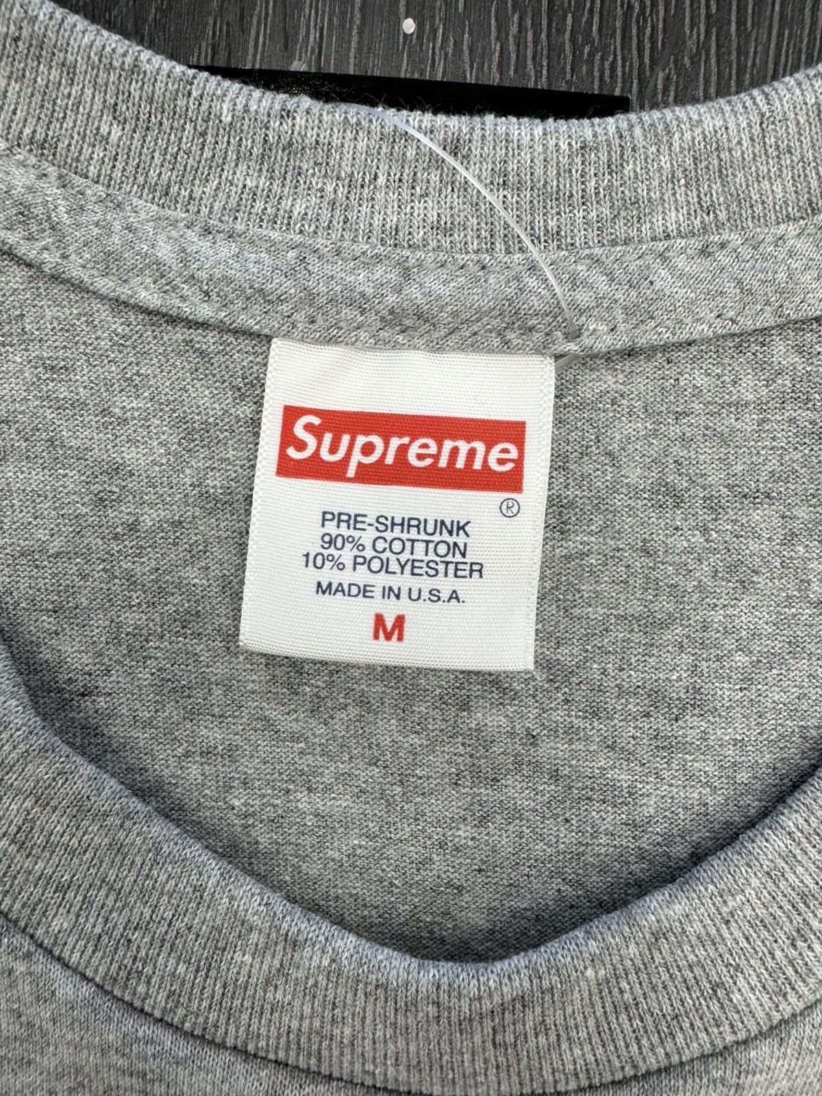 Supreme Supreme League Tee (Heather Grey) Size US M / EU 48-50 / 2 - 3 Thumbnail