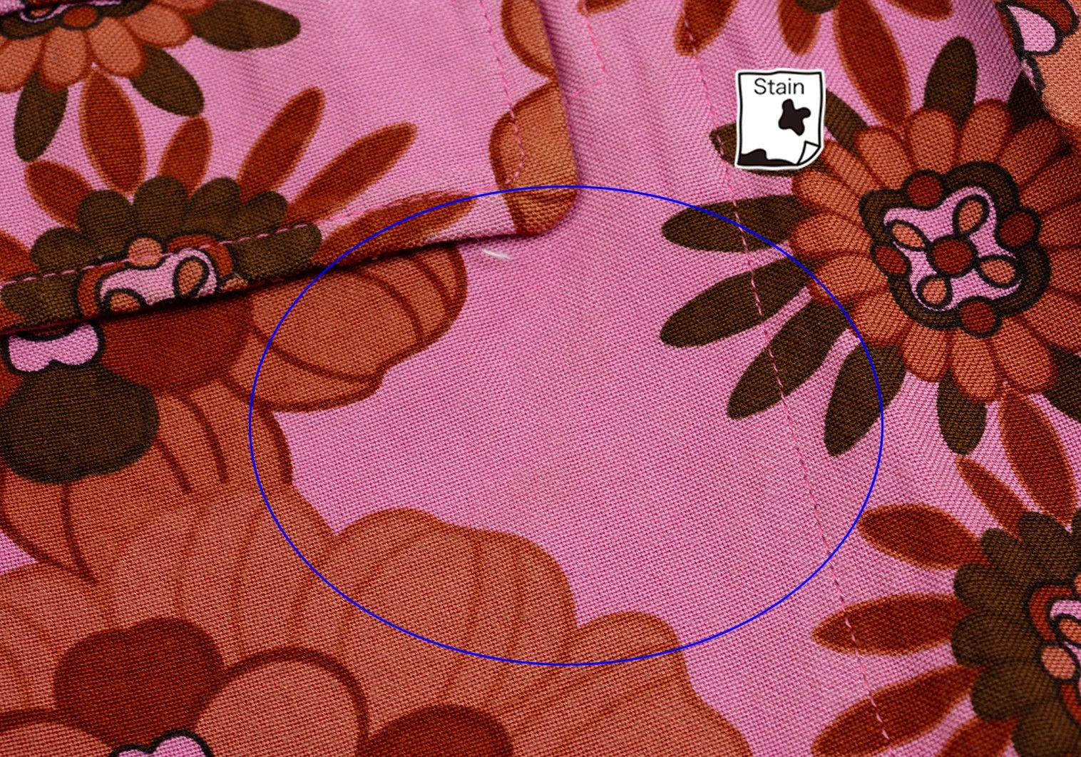 Comme des Garcons Homme Plus Product Dyed Flower Print Jacket in Pink and Brown Size US M / EU 48-50 / 2 - 12 Thumbnail