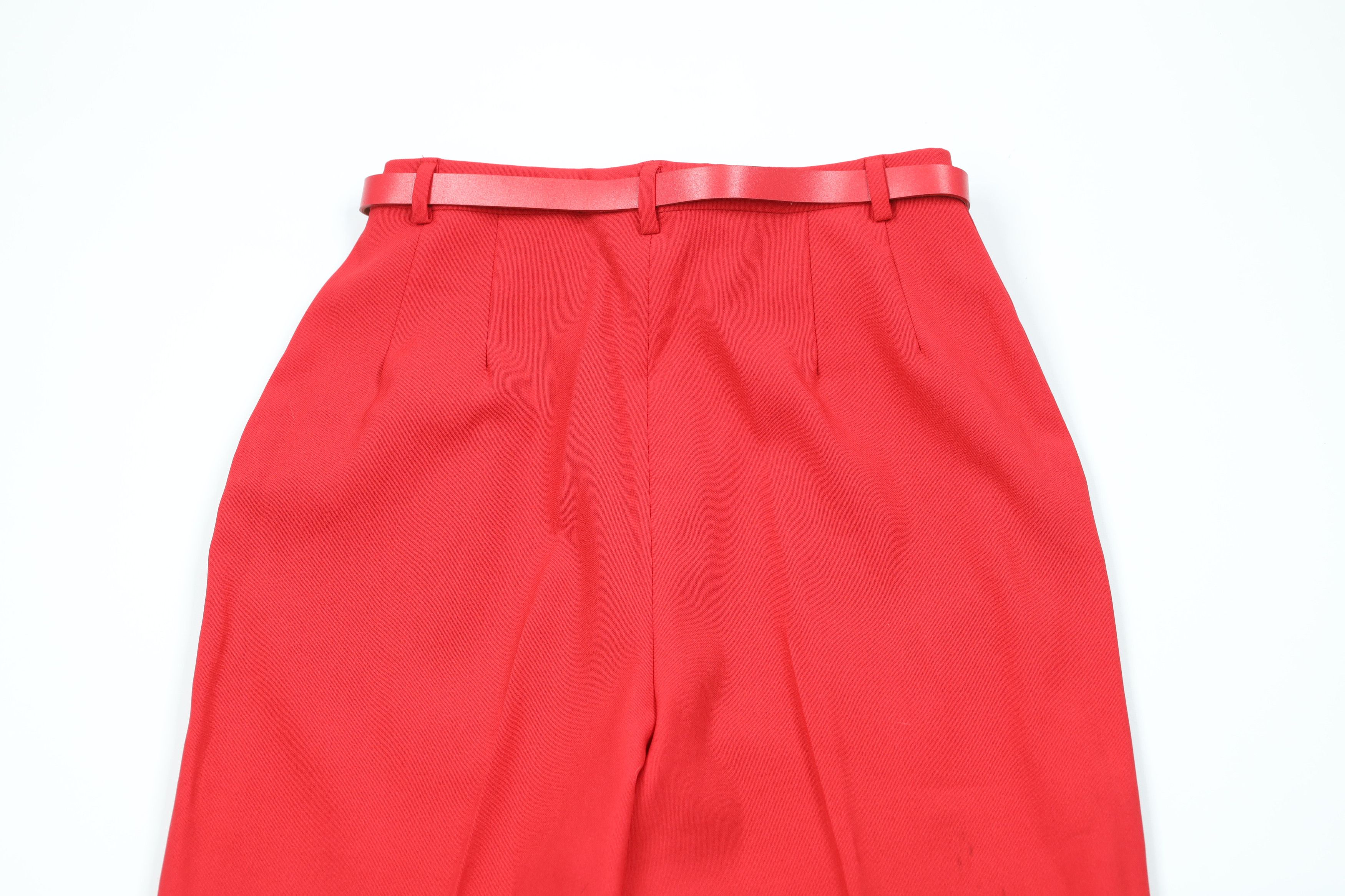 Vintage Vintage 70s Streetwear Knit High Waist Chino Pants USA Size 34" / US 12 / IT 48 - 12 Thumbnail