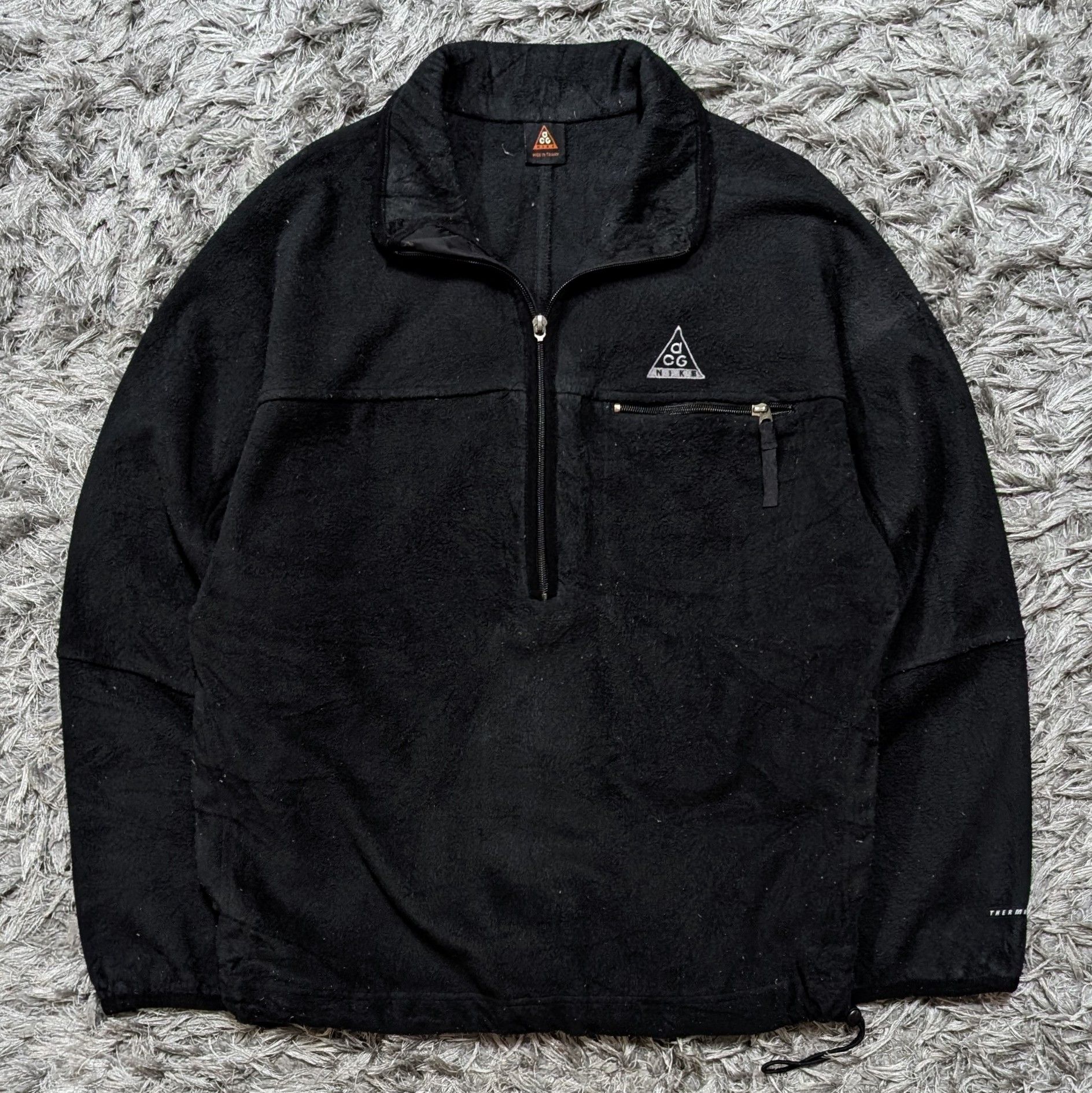 Nike ACG × Supreme Supreme Nike ACG Fleece pullover black | Grailed