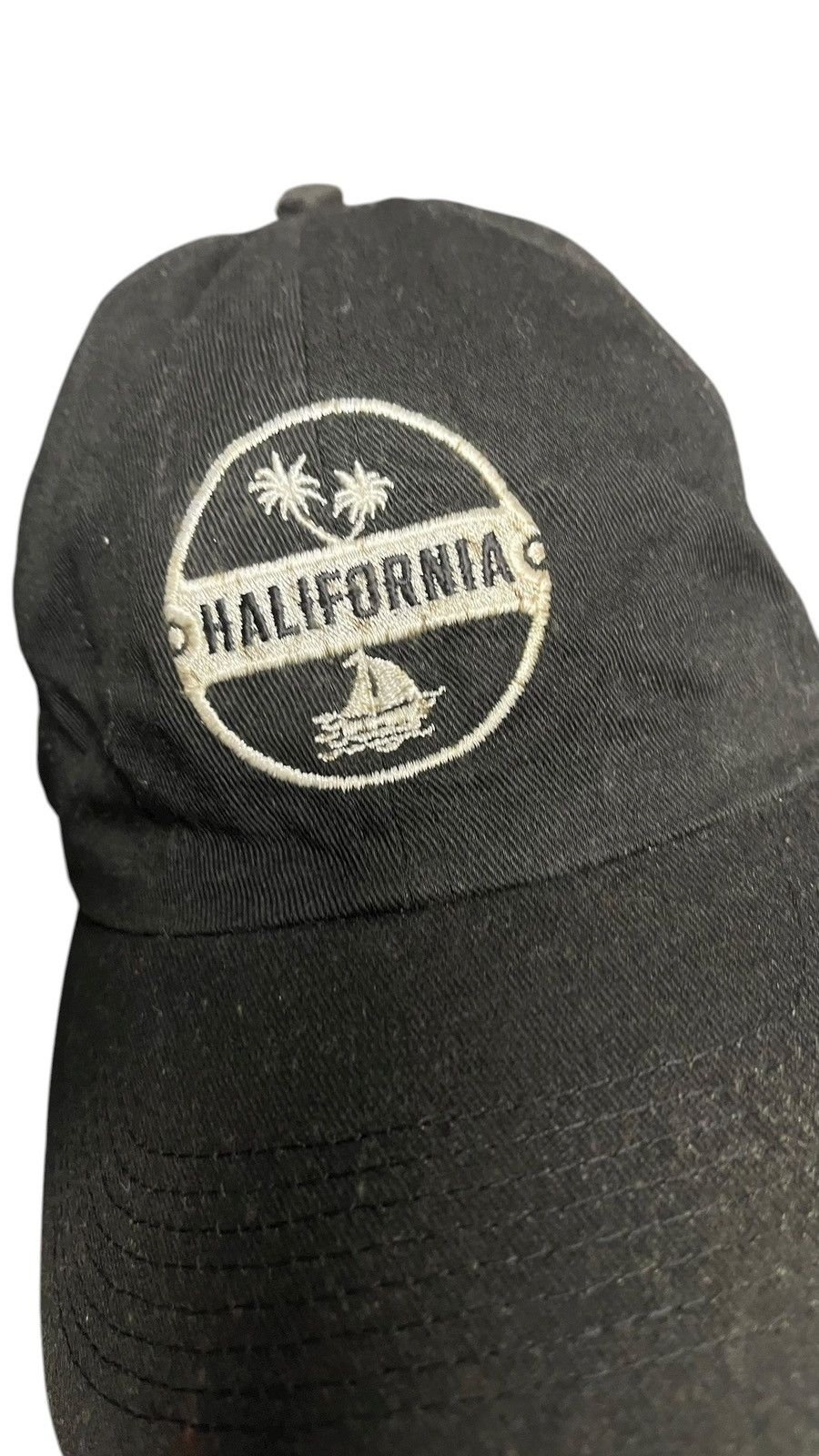 Other BLACK ADJUSTABLE RETRO INSPIRED Halifornia Cap Size ONE SIZE - 4 Thumbnail