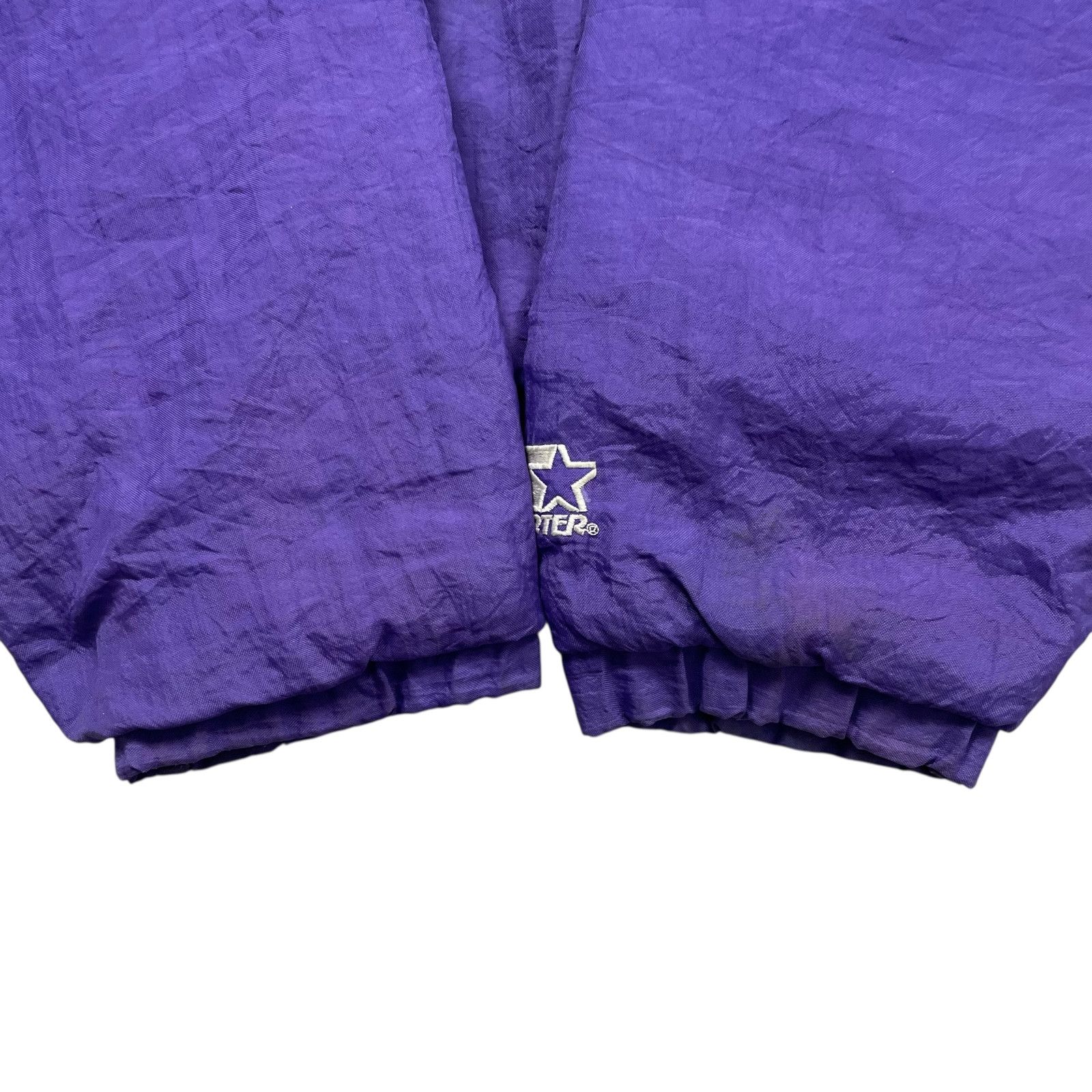 NCAA VTG 90s WASHINGTON HUSKIES STARTER PULLOVER PUFFER JACKET Size US XL / EU 56 / 4 - 8 Thumbnail