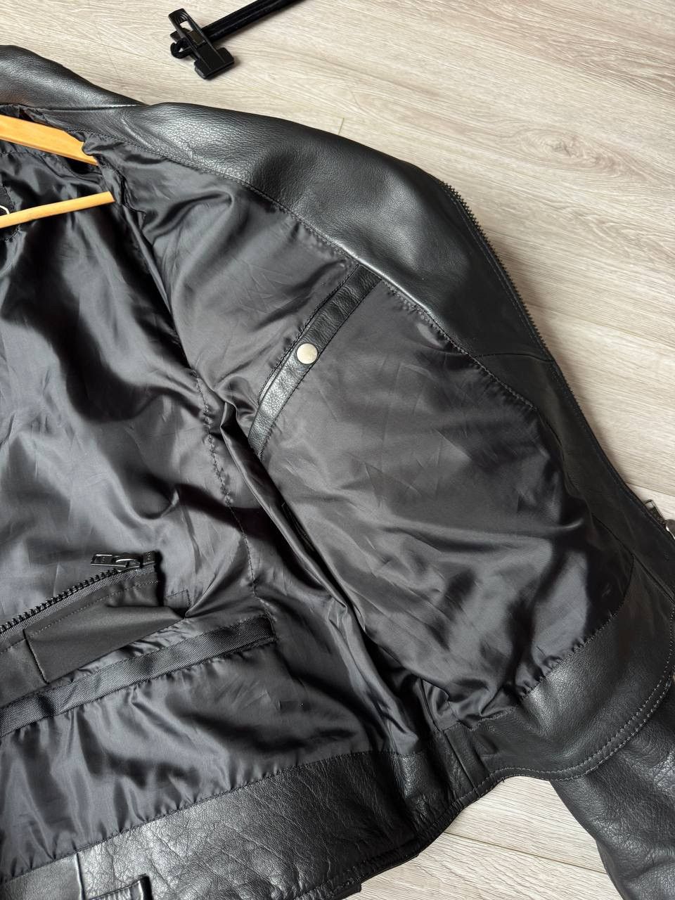 Vintage Vintage Spirit Motors Biker Leather Jacket Size US XL / EU 56 / 4 - 11 Thumbnail
