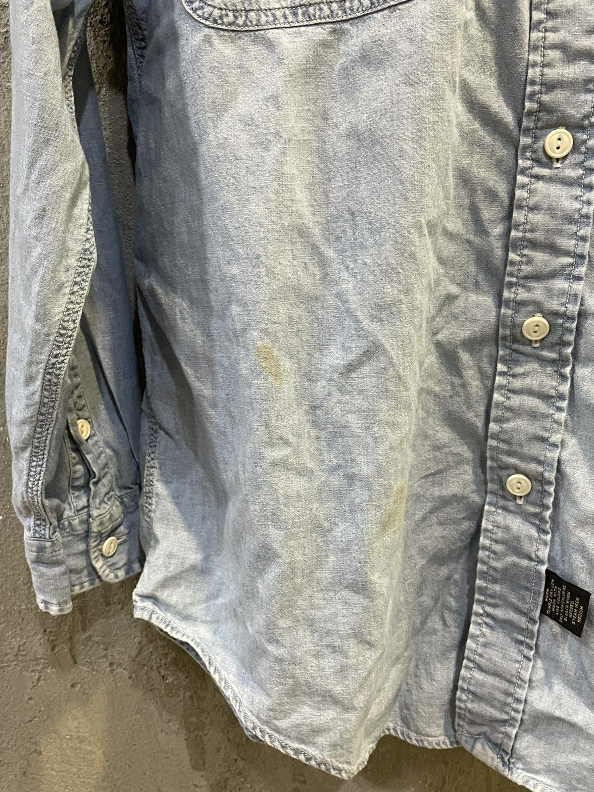 RRL Ralph Lauren RRL Ralph Lauren Western Denim L/S Button Up Shirt Size US L / EU 52-54 / 3 - 23 Thumbnail