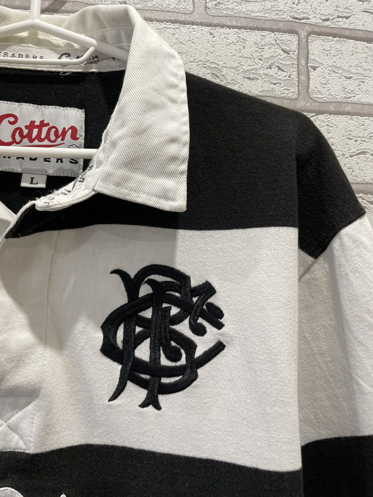 Cotton Traders Vintage Barbarians 2004 2005 Rugby Jersey Shirt Size US L / EU 52-54 / 3 - 5 Thumbnail