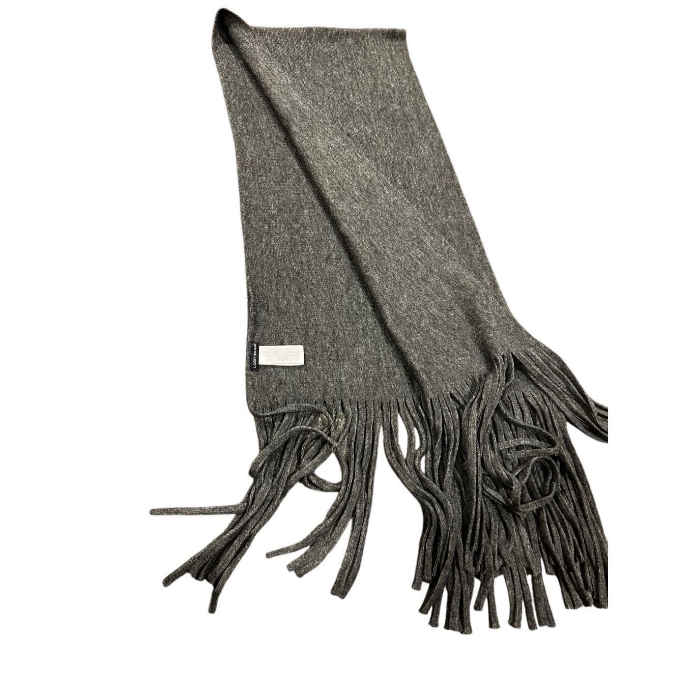 Lucky Brand Lucky Brand gray scarf Unisex Size ONE SIZE - 3 Thumbnail