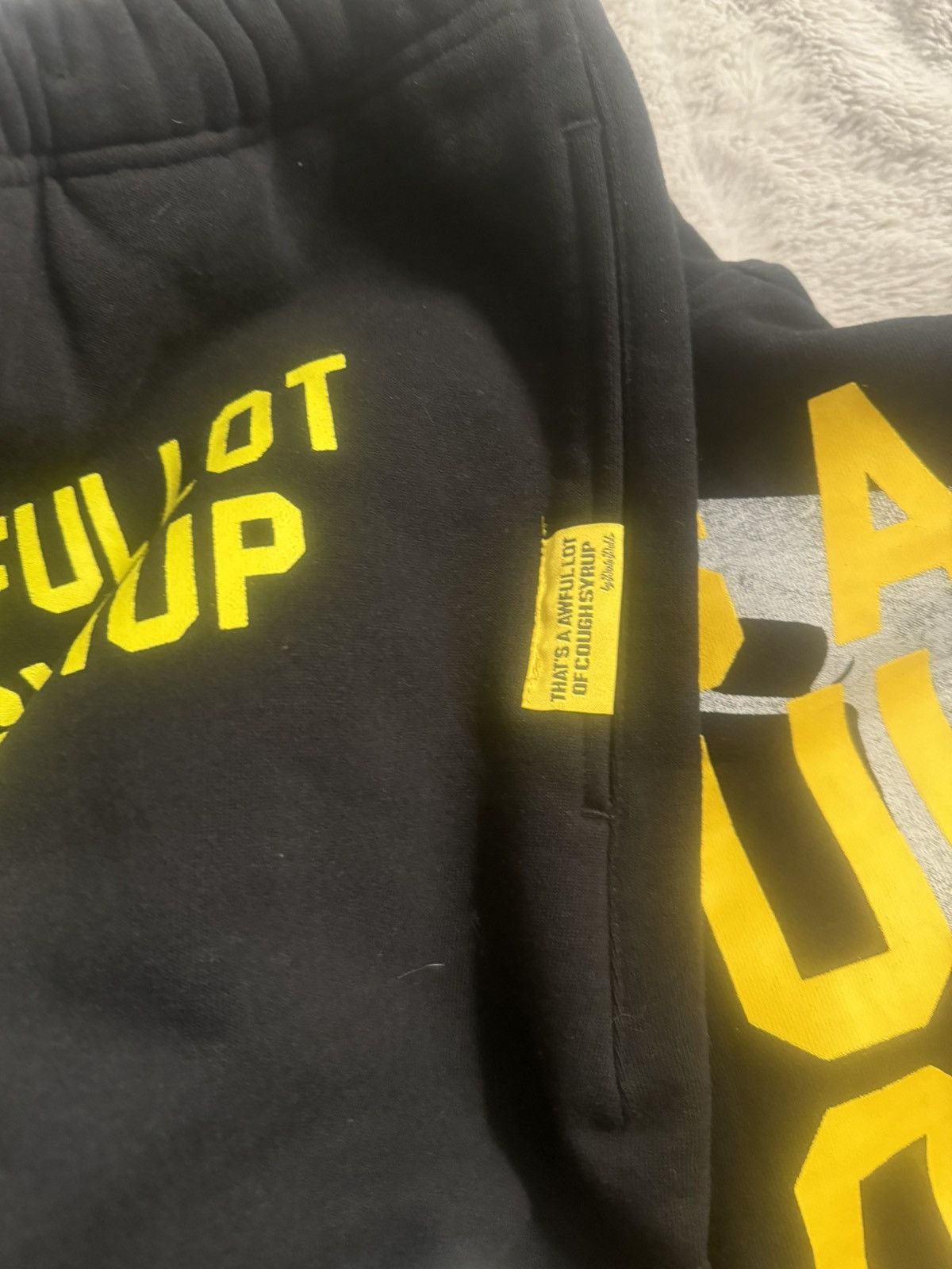 Awful Lot of Cough Syrup ALOCS GLOCKS Sweat Pants Size medium Size US 30 / EU 46 - 4 Thumbnail
