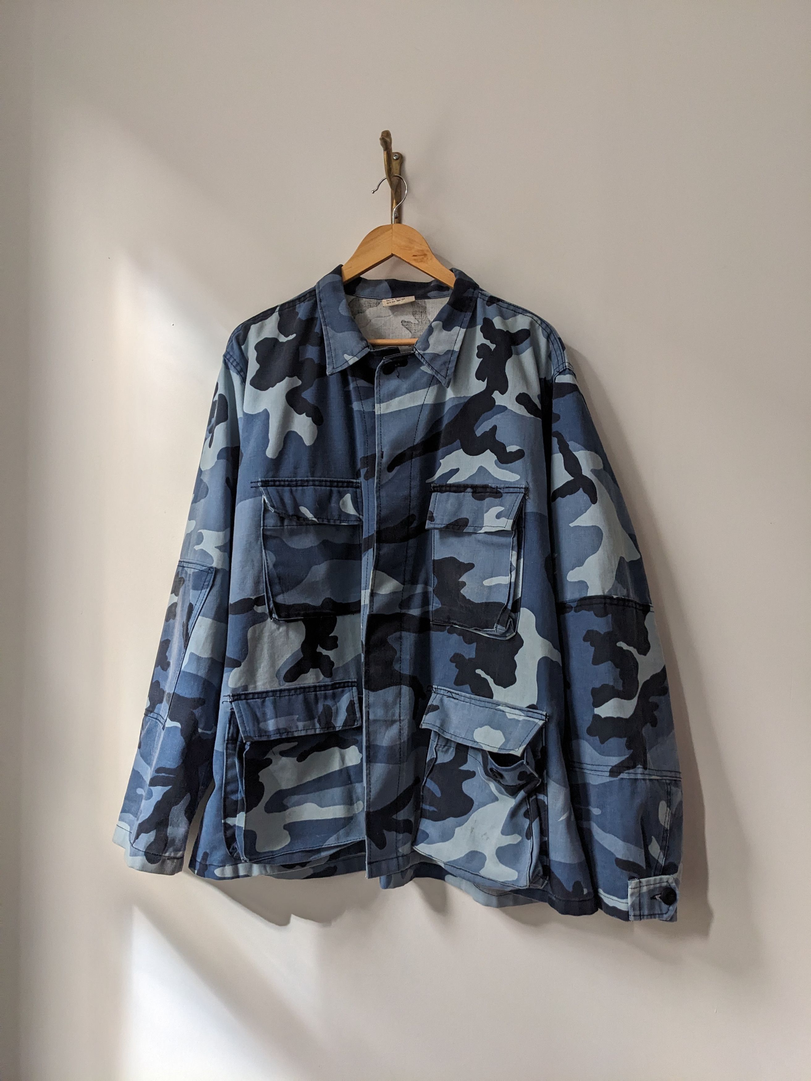 Rothco Rothco Military Camo Jacket Camouflage Army XL Blue BDU Size US XL / EU 56 / 4 - 1 Thumbnail