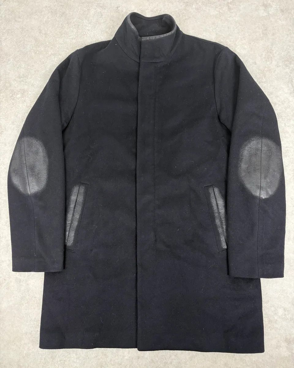 Prada AW2009 Prada Navy Wool Long Coat Size US M / EU 48-50 / 2 - 1 Thumbnail