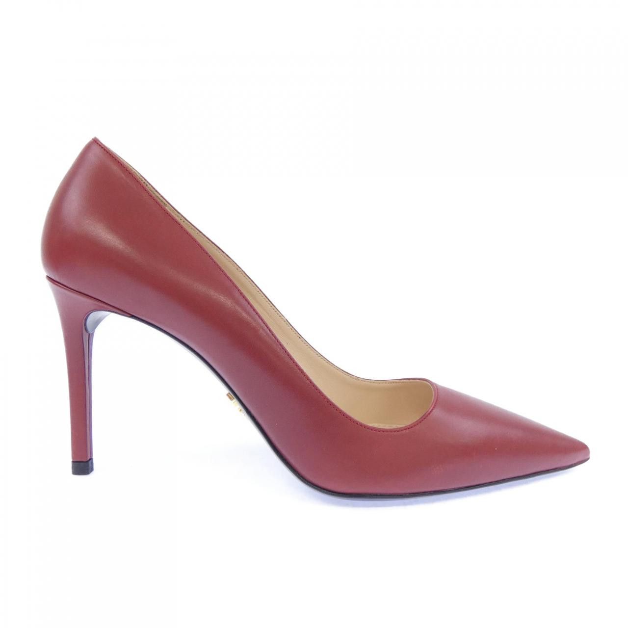 Prada Prada Prada Leather Pumps Leather Shoes DUTY FREE for USA Size ONE SIZE - 1 Thumbnail