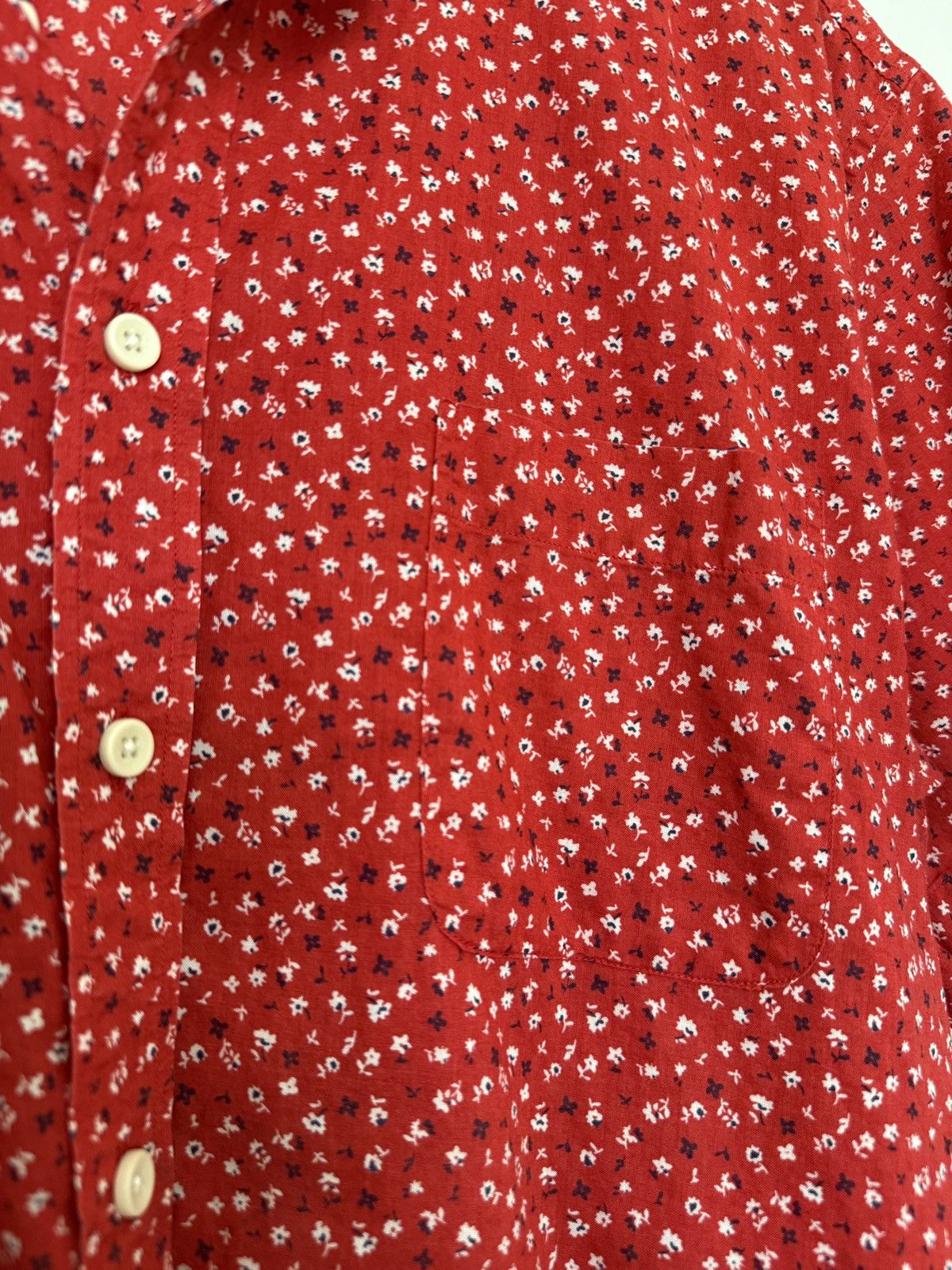 Taylor Stitch Taylor Stitch - The Shirt Sleeve Cotton Bandit in Red Floral Size US L / EU 52-54 / 3 - 2 Thumbnail