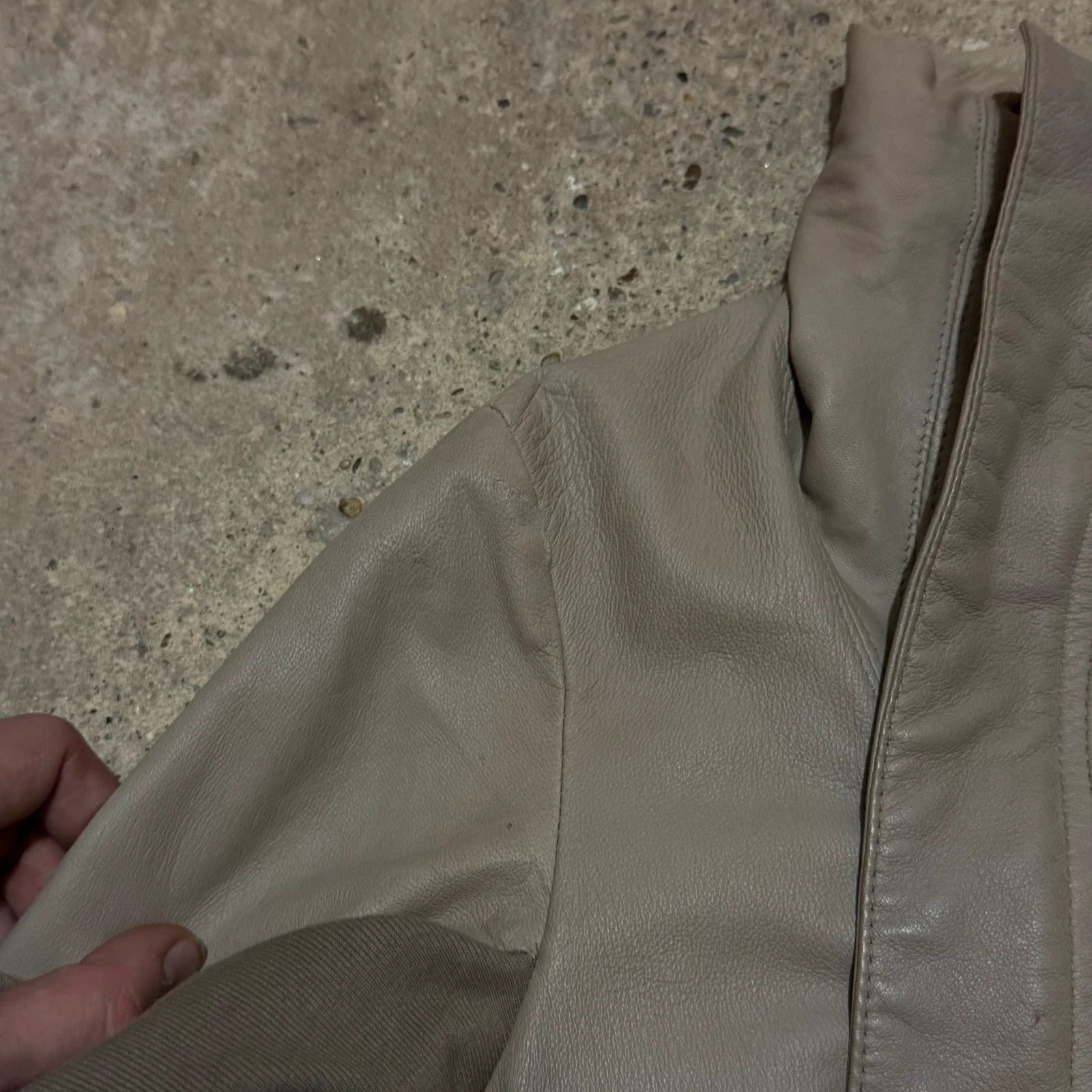 Other Rick owens style leather jacket Size S / US 4 / IT 40 - 13 Thumbnail