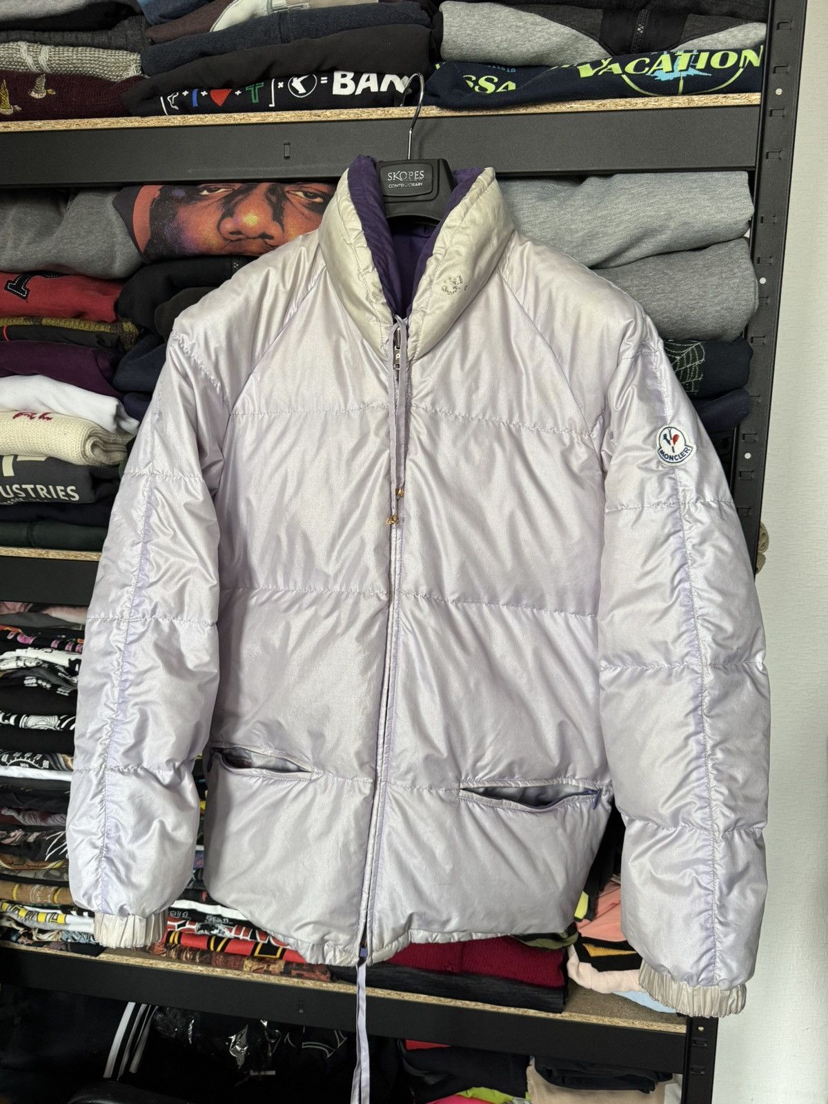 Moncler × Vintage Vintage 80-90s MONCLER DOWN JACKET TWO SIDED UNISEX Size US M / EU 48-50 / 2 - 2 Thumbnail