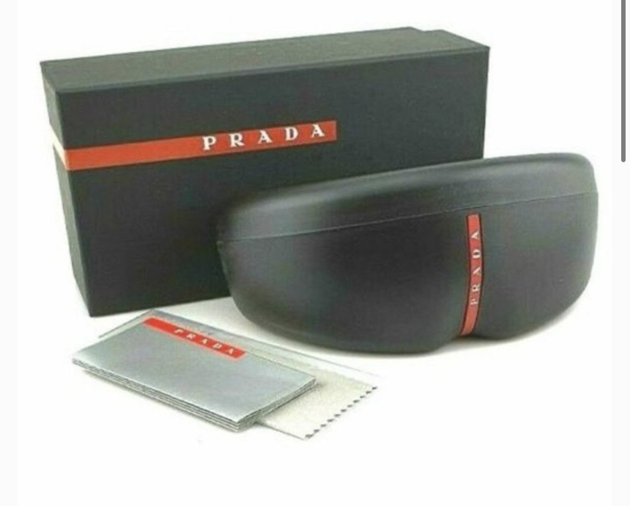 Prada × Vintage PRADA LINEA ROSSA Men's Polarized Sunglasses, PS 08VS 59 Size ONE SIZE - 4 Thumbnail