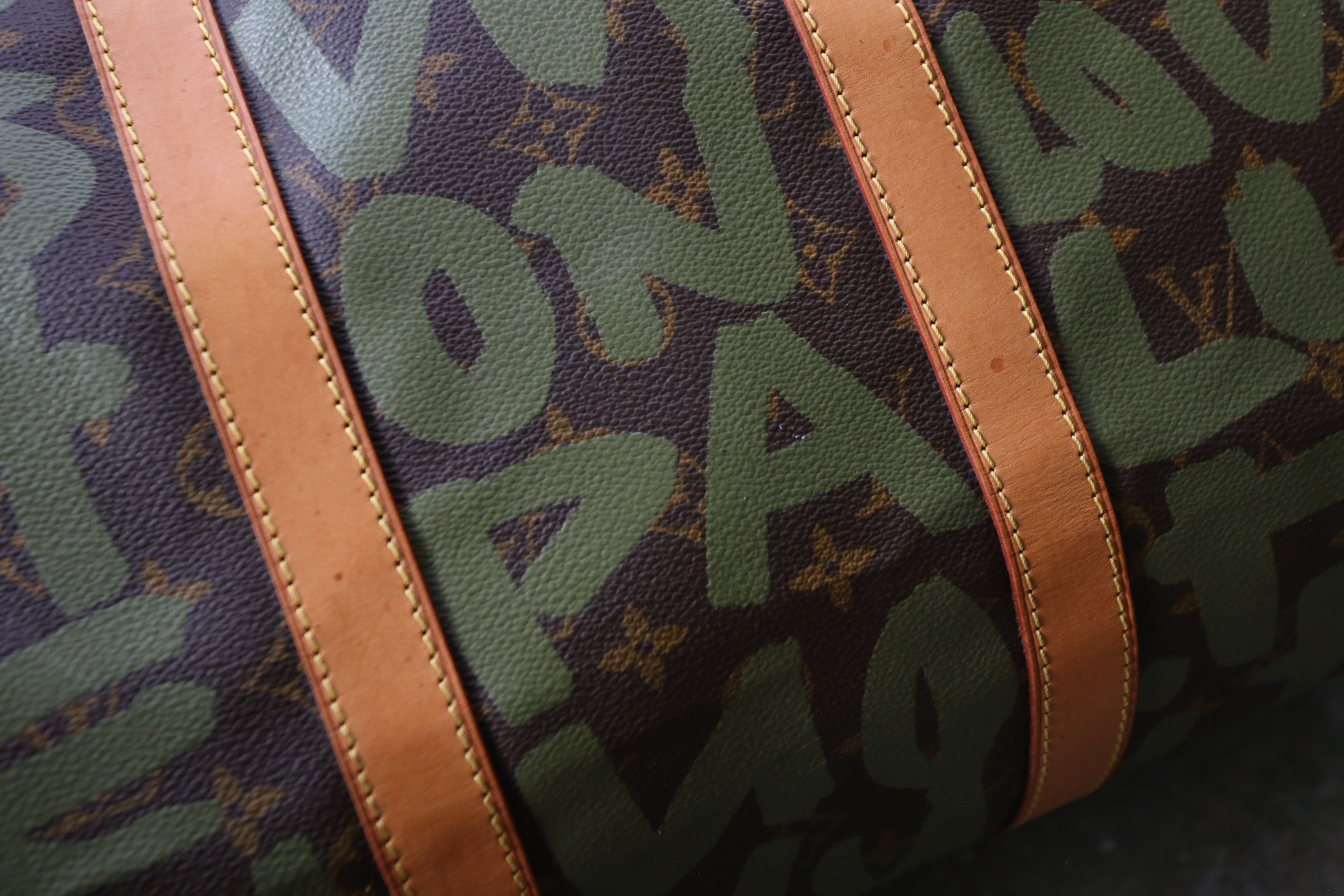 Louis Vuitton × Stephen Sprouse LV - Stephen Sprouse - MJ - S/S 01 - Graffiti Keepall 50 Size ONE SIZE - 16 Thumbnail