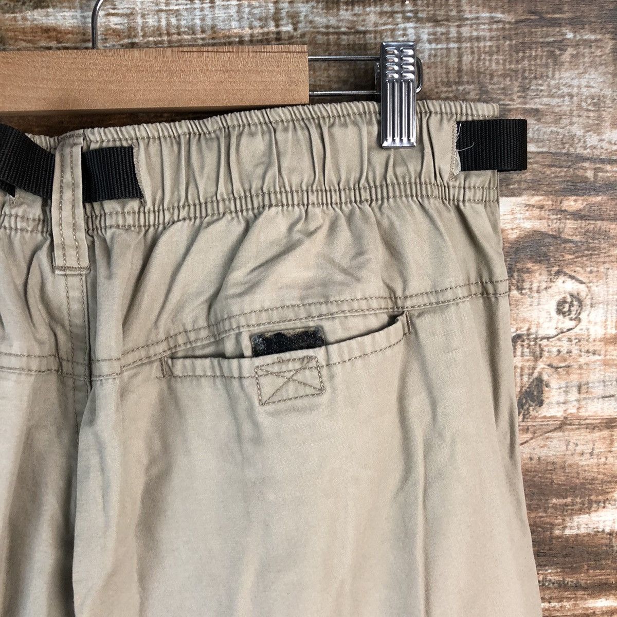 Japanese Brand Anti Label Brown Cargo Multipocket Pants #A2422 Size US 31 - 19 Thumbnail