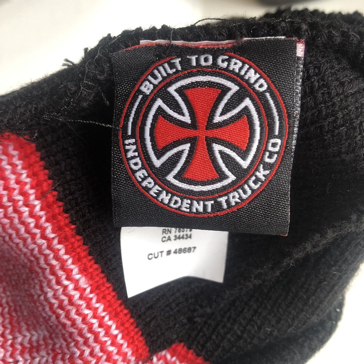 Independent Truck Co. Vintage INDEPENDENT Beanie BLACK Size ONE SIZE - 3 Thumbnail
