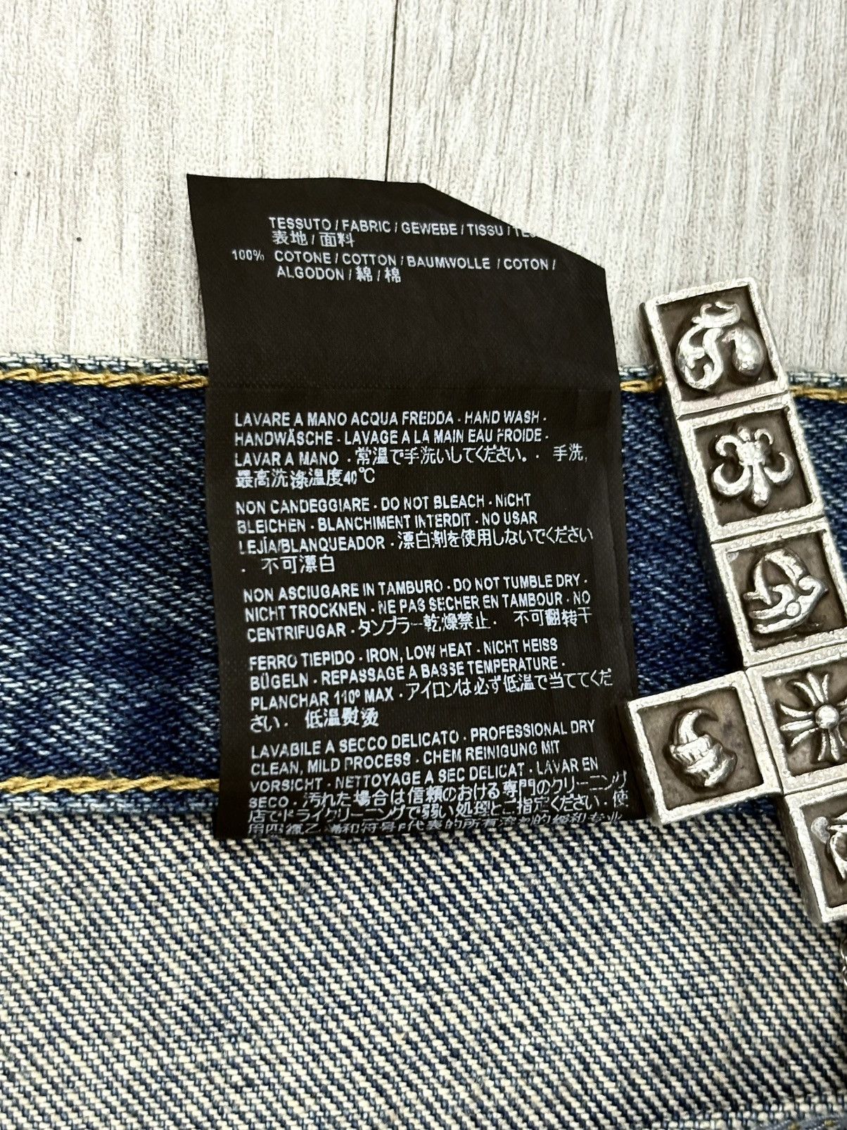 Balenciaga Balenciaga Stonewashed Bleach Brush Denim Jeans Size US 29 - 13 Thumbnail