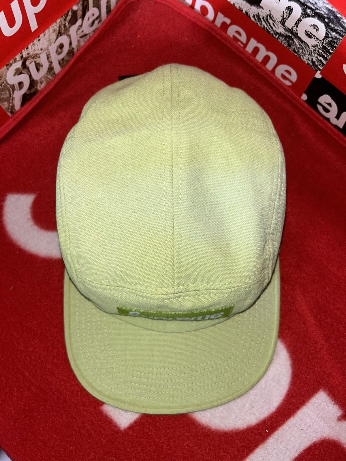Supreme Supreme Washed Chino Twill Camp Cap Size ONE SIZE - 5 Thumbnail