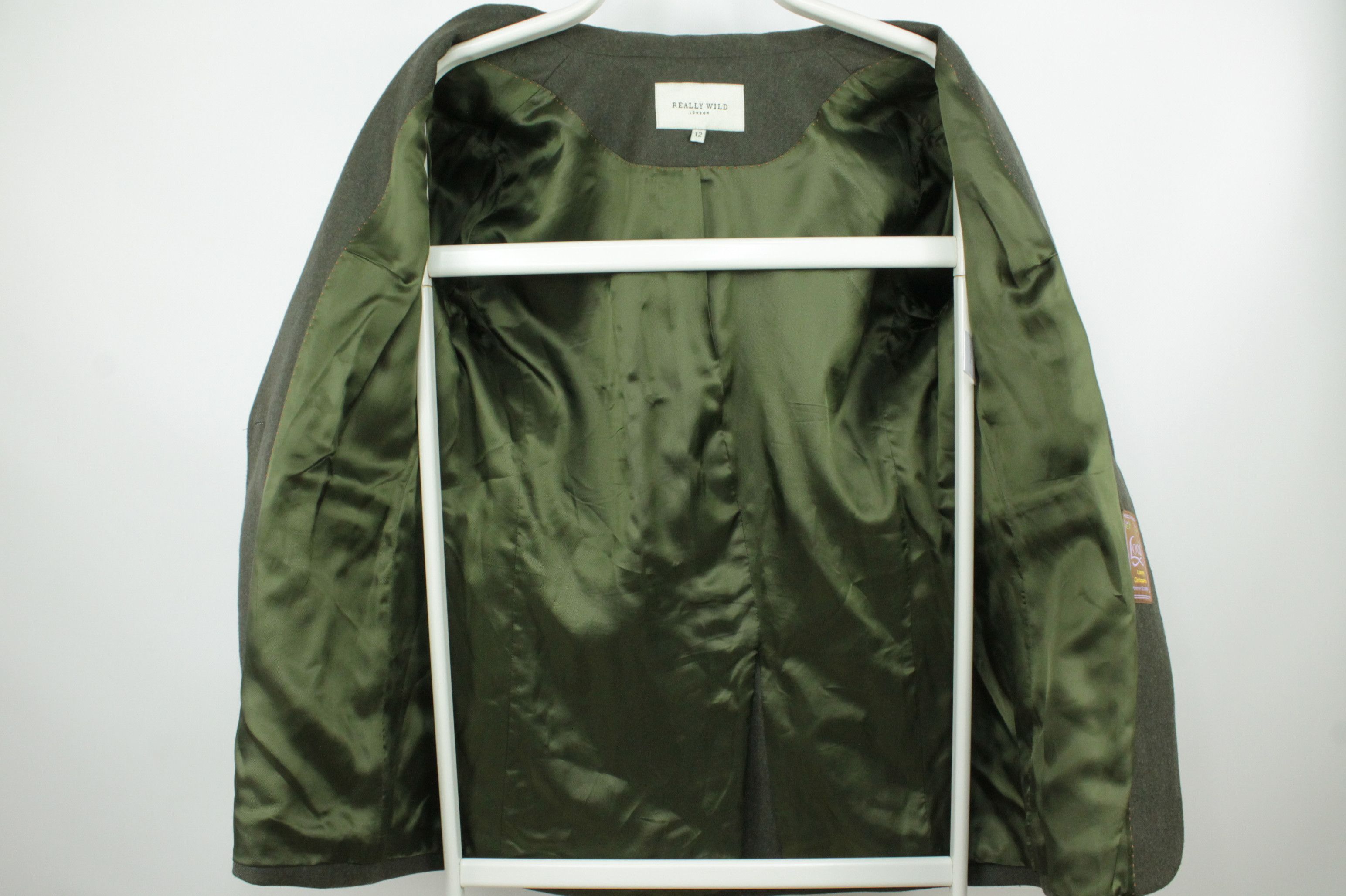 Other Really Wild Lavat Wool Single Breasted Blazer Jacket Size M / US 6-8 / IT 42-44 - 7 Thumbnail