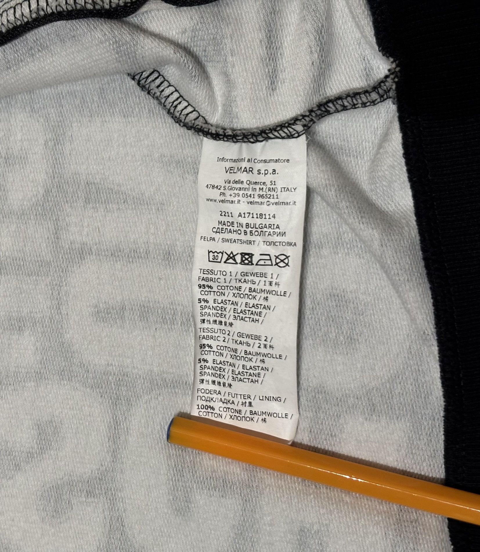 Moschino Moschino Underwear zip sweatshirt size. S Size US S / EU 44-46 / 1 - 17 Thumbnail