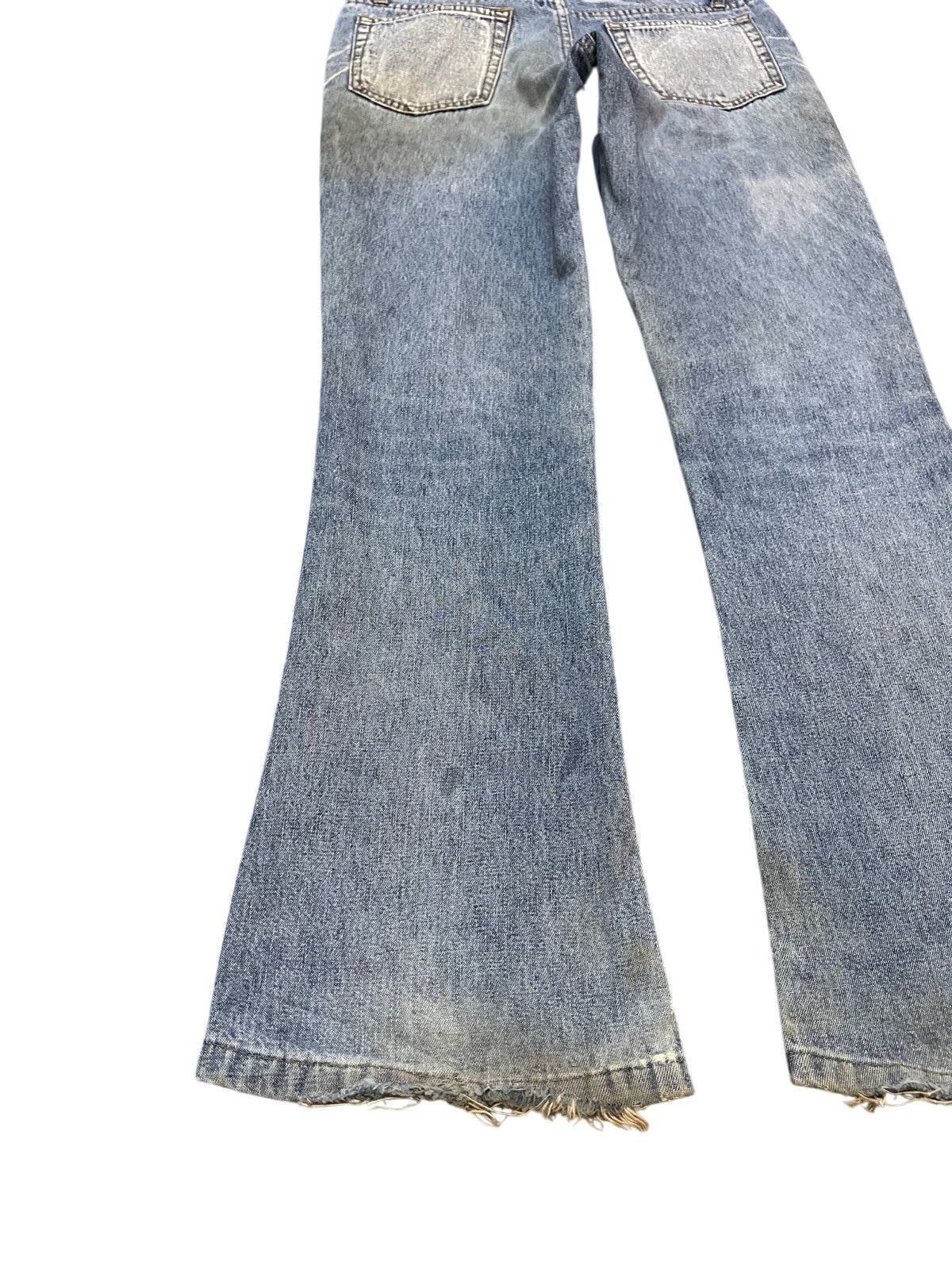 Japanese Brand × Vintage Vintage Japanese Brand Flare Distressed Denim Size US 29 - 9 Thumbnail