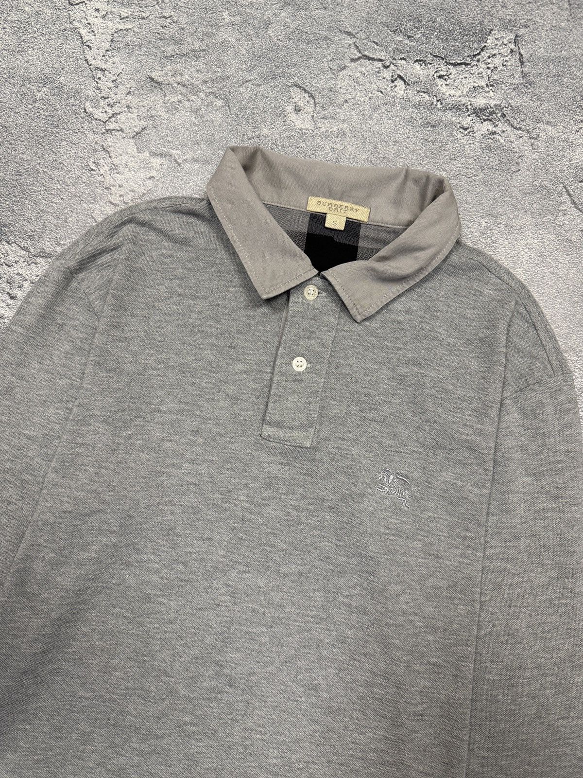 Burberry Burberry rugby polo long sleeve t-shirt logo Size US M / EU 48-50 / 2 - 5 Thumbnail