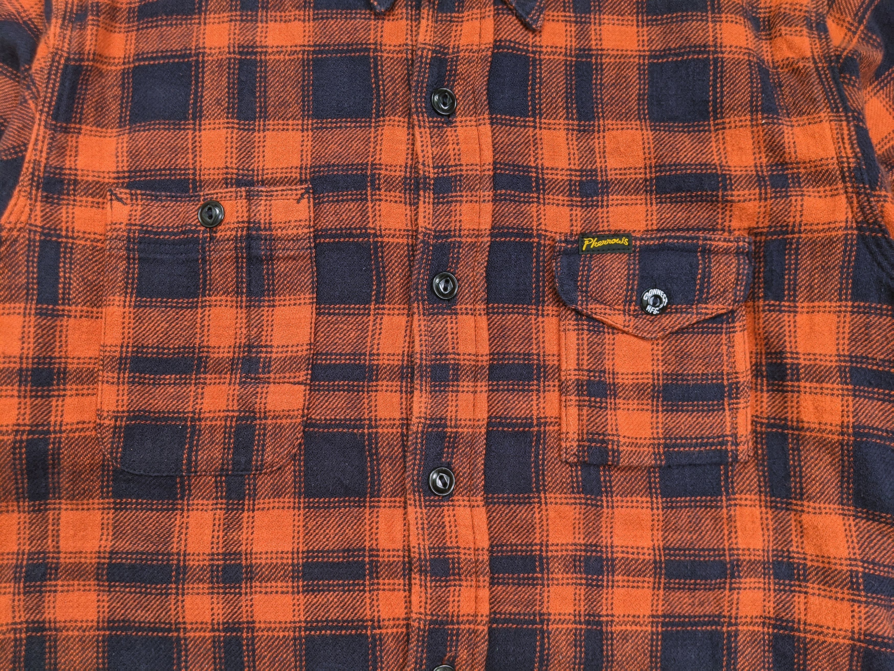 Pherrow's Pherrows plaid flannel shirt Size US M / EU 48-50 / 2 - 8 Thumbnail