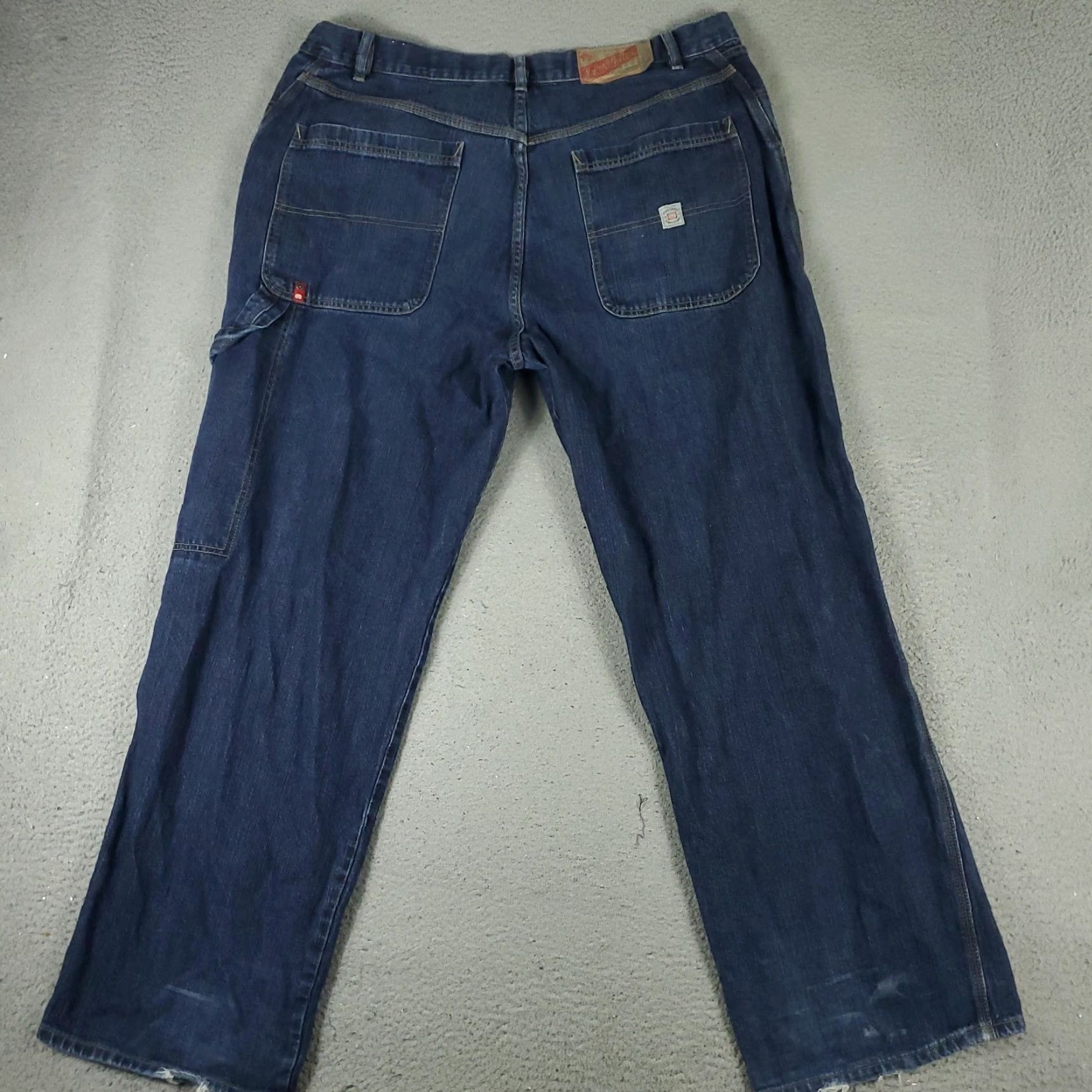 Ecko Unltd. VINTAGE Ecko Unltd. Jeans Men Big & Tall 42 Blue Denim Relaxed Fit Carpenter Pants Size US 42 / EU 58 - 7 Thumbnail