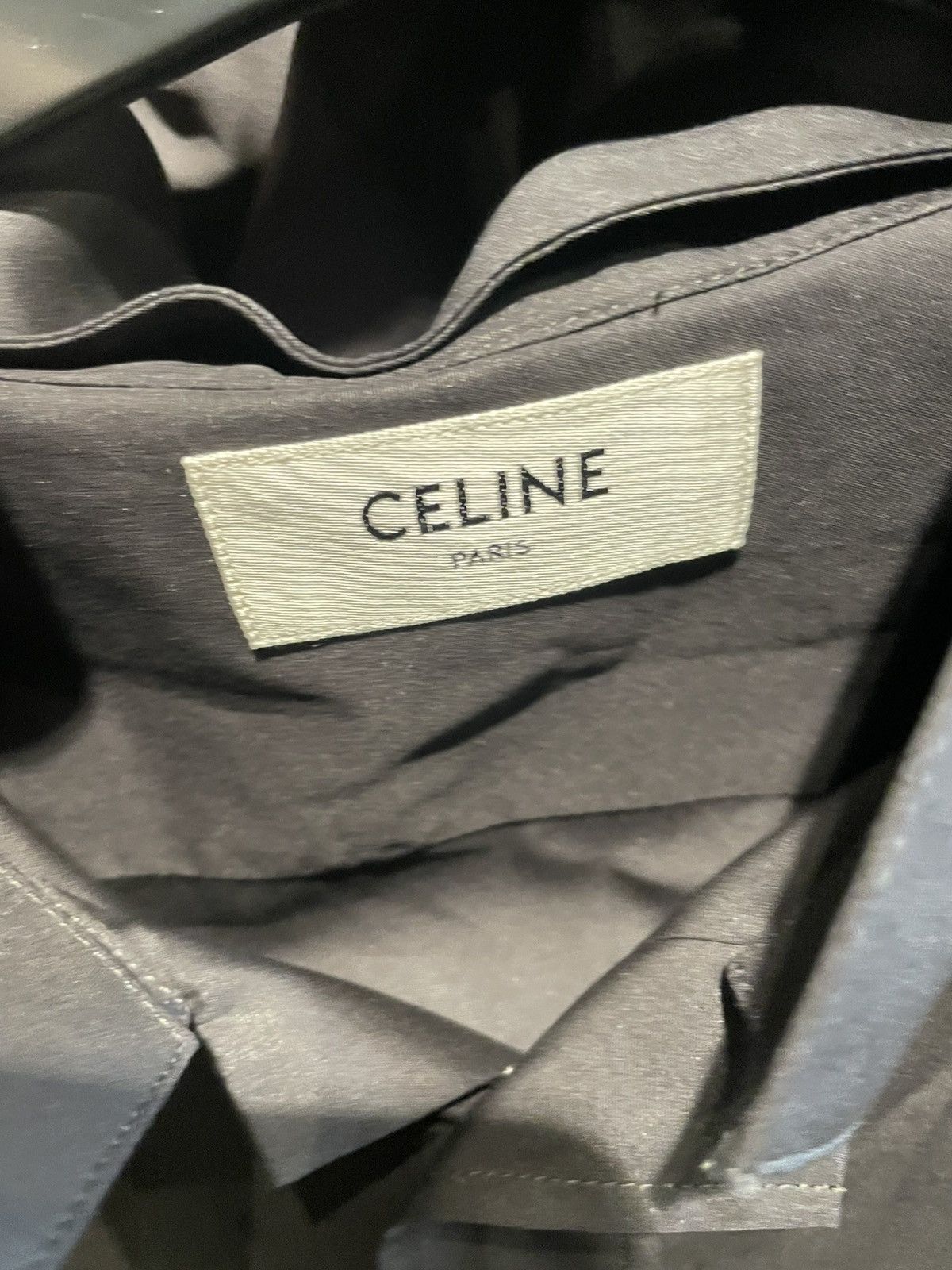 Celine Loose shirt with inverted collar Size US M / EU 48-50 / 2 - 4 Thumbnail