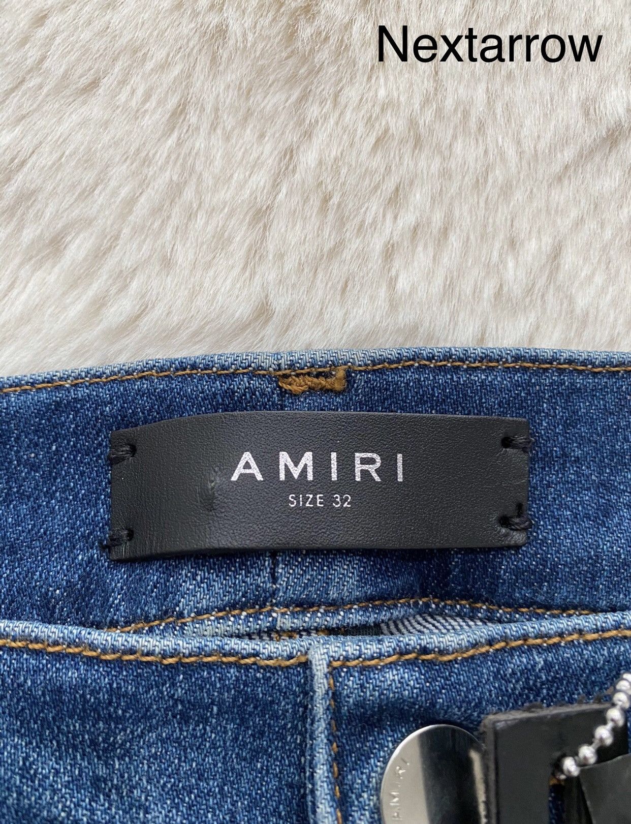 Amiri Amiri washed blue OG original mx2 jeans 2412-Nextarrow Size US 32 / EU 48 - 2 Thumbnail