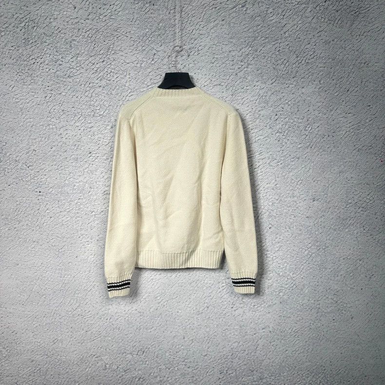 Alexander McQueen Alexander Mcqueen White skull sweater Size US M / EU 48-50 / 2 - 2 Thumbnail