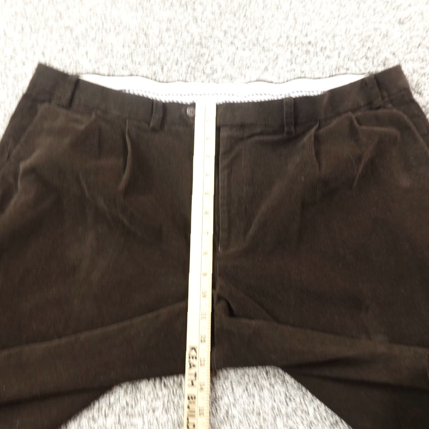 Ralph Lauren Ralph Lauren Pants Mens 42X30 Corduroy Chino Trouser Slacks Pleated Cuffed Brown Shirt/Slacks? Size US 42 / EU 58 - 4 Thumbnail