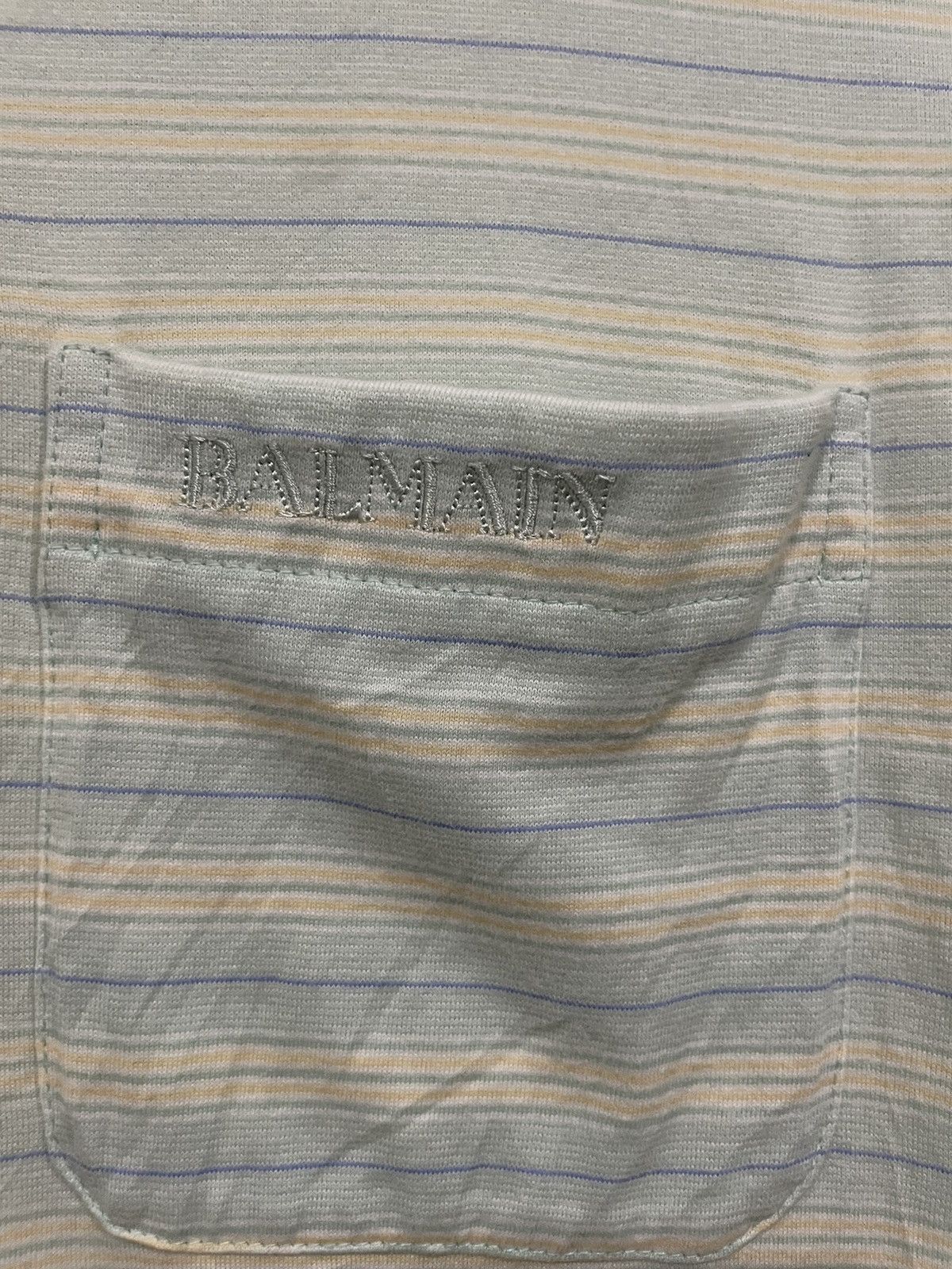 Balmain Balmain Classic Striped Shirts Size US M / EU 48-50 / 2 - 13 Thumbnail