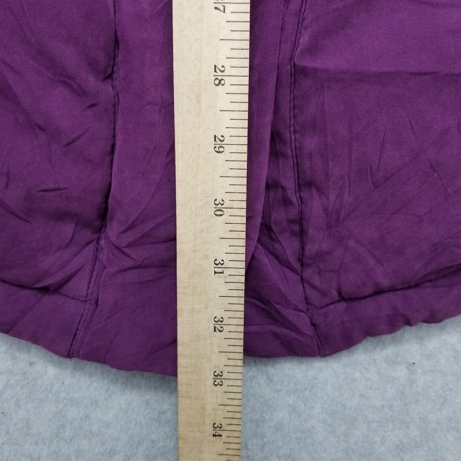 Other Studio Works Parka Jacket Womens 2X Purple Hooded Pockets Size ONE SIZE - 9 Thumbnail
