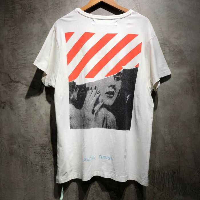 Off white marilyn shop monroe t shirt