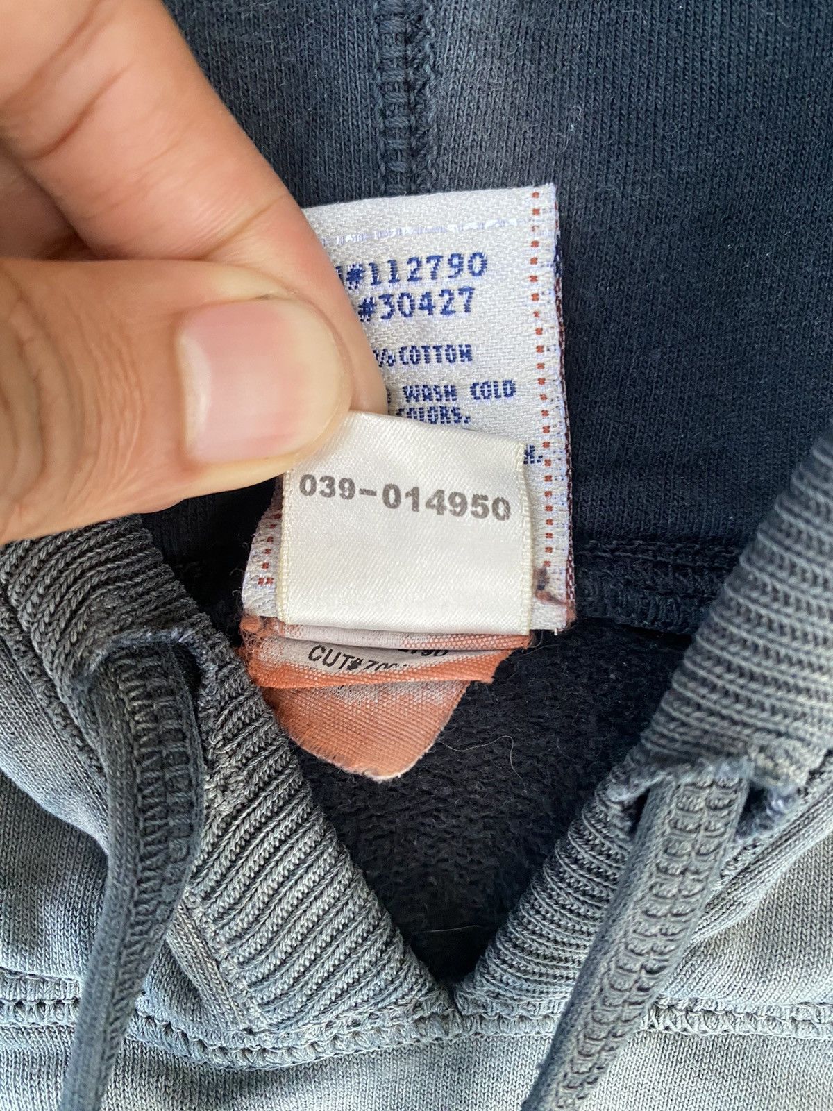 True Religion Distressed Sun Faded True Religion Punk Grunge Hoodie Size US XS / EU 42 / 0 - 7 Thumbnail