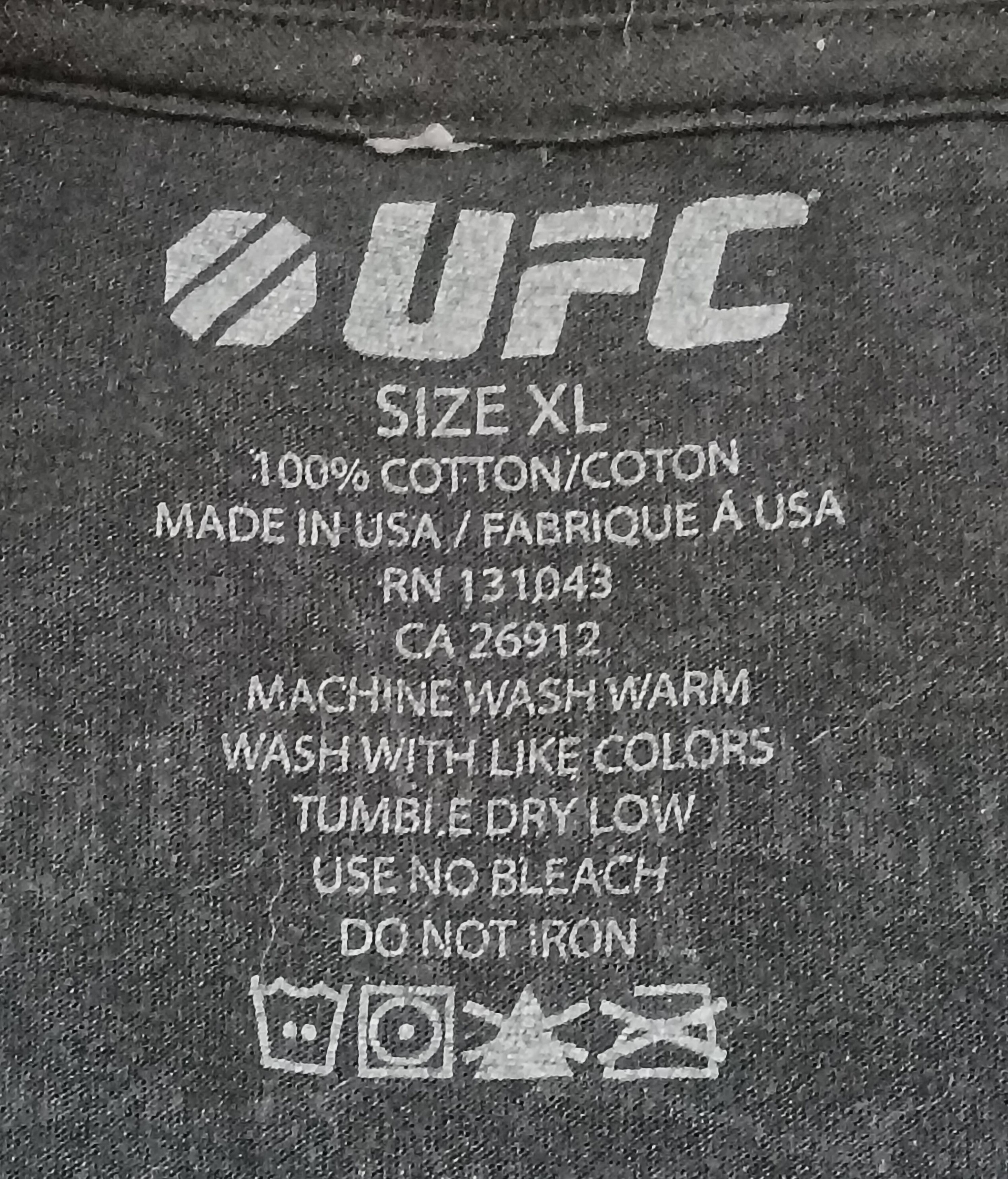 UFC × Vintage VINTAGE UFC143 DIAZ VS CONDIT DISTRESS DESIGN SHIRT Size US XL / EU 56 / 4 - 3 Thumbnail