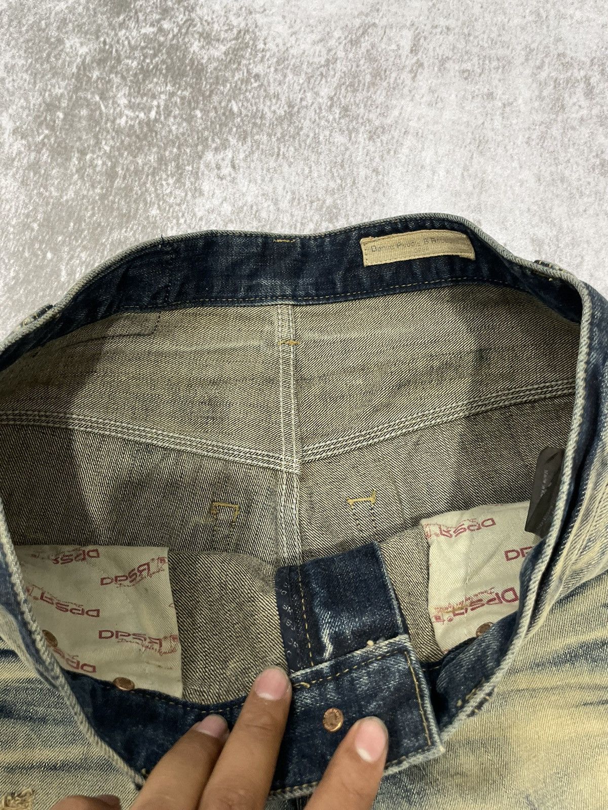 Hysteric Glamour 2000s distressed acid wash japan jorts y2k style Size US 32 / EU 48 - 9 Thumbnail