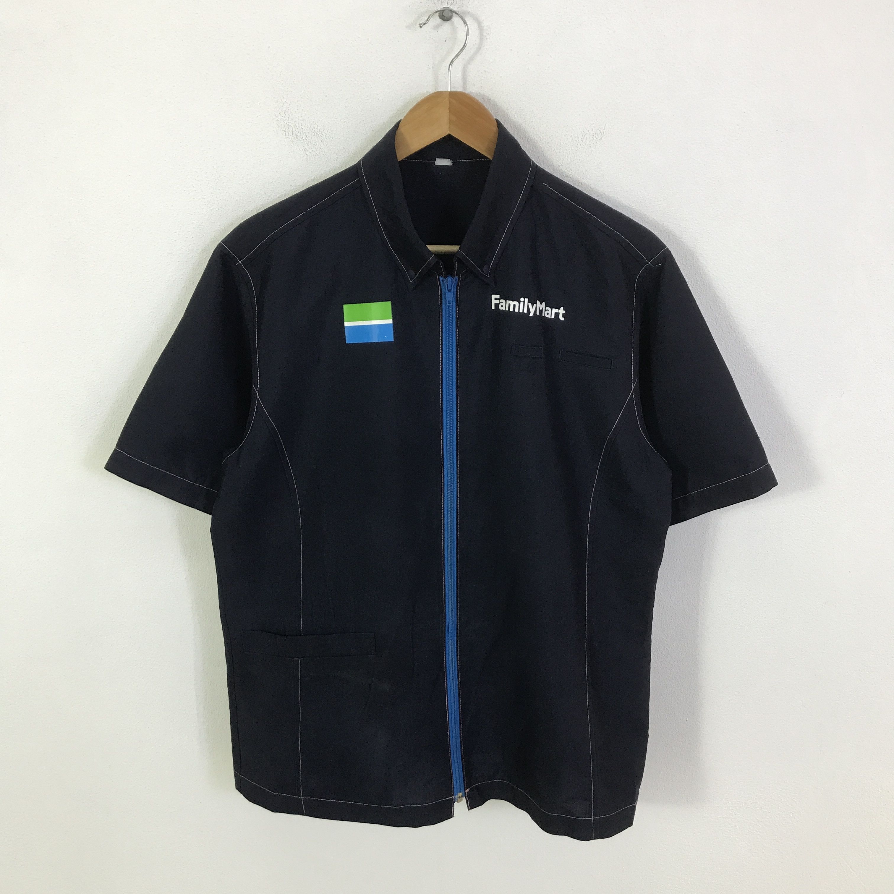 Japanese Brand family mart japan shirt jacket K124B19 Size US L / EU 52-54 / 3 - 2 Thumbnail