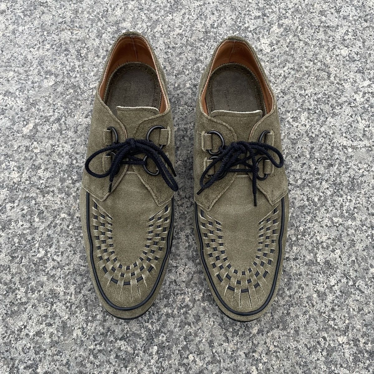 Number (N)ine Number Nine FW04 suede creepers Size US 9 / EU 42 - 4 Thumbnail