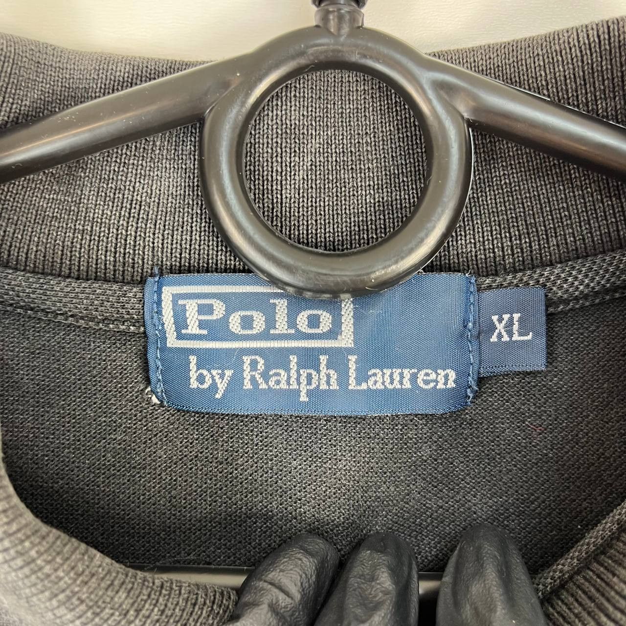 Polo Ralph Lauren Polo Ralph Lauren Black Polo Shirt Short Sleeve Big Pony XL Size US XL / EU 56 / 4 - 3 Thumbnail
