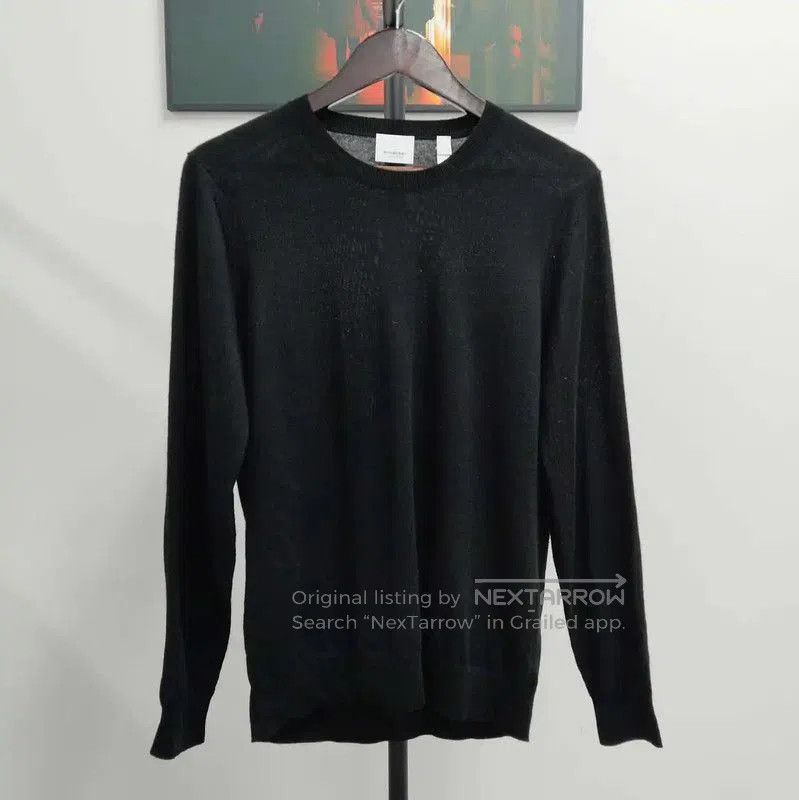 Burberry Burberry Women's Black Wool Knit Sweater. Size L / US 10 / IT 46 - 1 Thumbnail