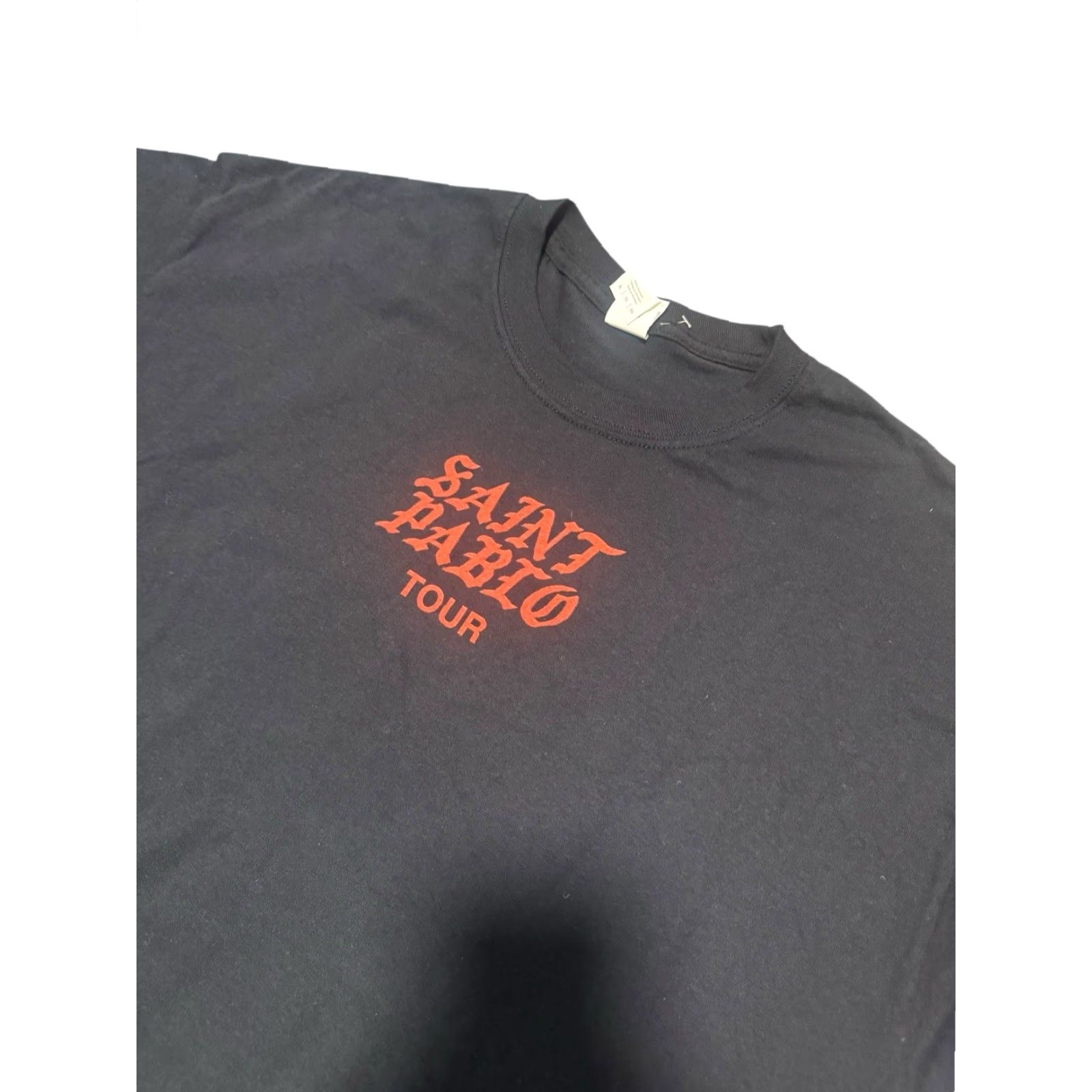 Vintage Saint Pablo Tour 2016 “General Admission” Long Sleeve T-Shirt XL Blk Kanye West Yeezus Men Shirt Black Cotton Blend Graphic Print Vintage No Size US XL / EU 56 / 4 - 5 Thumbnail