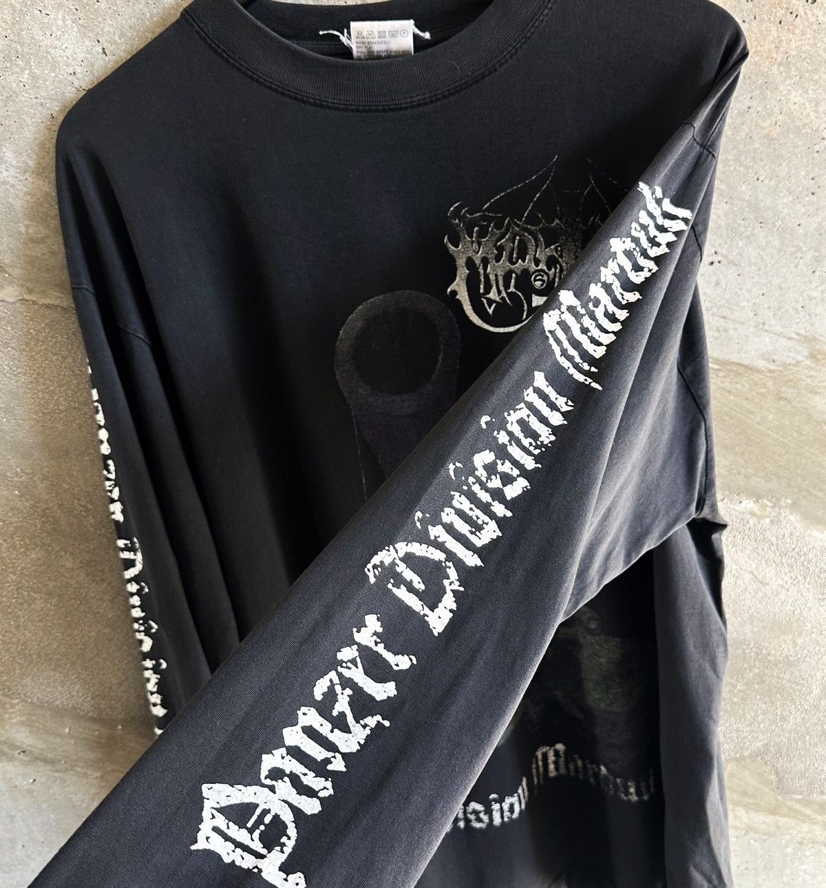 Band Tees 90’s MARDUK Panzer Division Tank Longsleeve Shirt Size US XL / EU 56 / 4 - 5 Thumbnail
