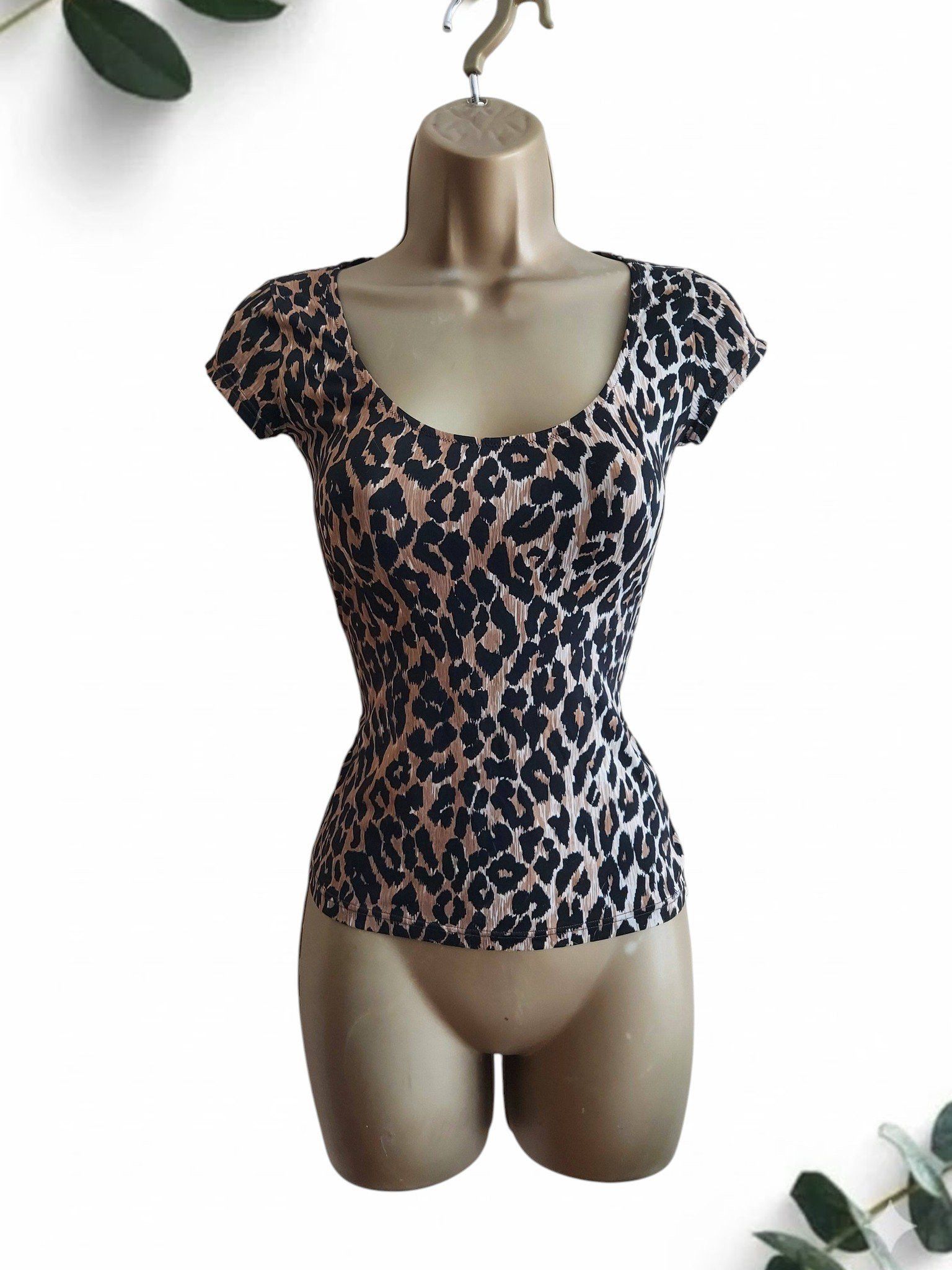 Dolce & Gabbana DOLCE&GABBANA vintage leopard print top S Size S / US 4 / IT 40 - 1 Thumbnail