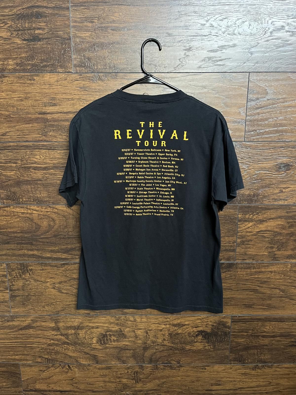 Fruit Of The Loom John Fogerty Revival Tour t-shirt 2007 - CCR Band Tee- M Size US M / EU 48-50 / 2 - 2 Thumbnail