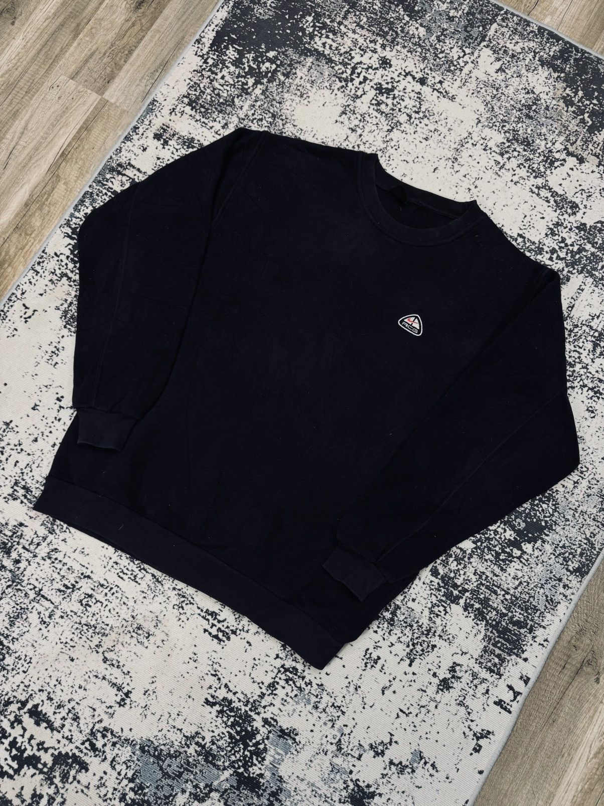 Vintage 90’s NIKE ACG Vintage crewneck sweatshirt black L Size US L / EU 52-54 / 3 - 2 Thumbnail
