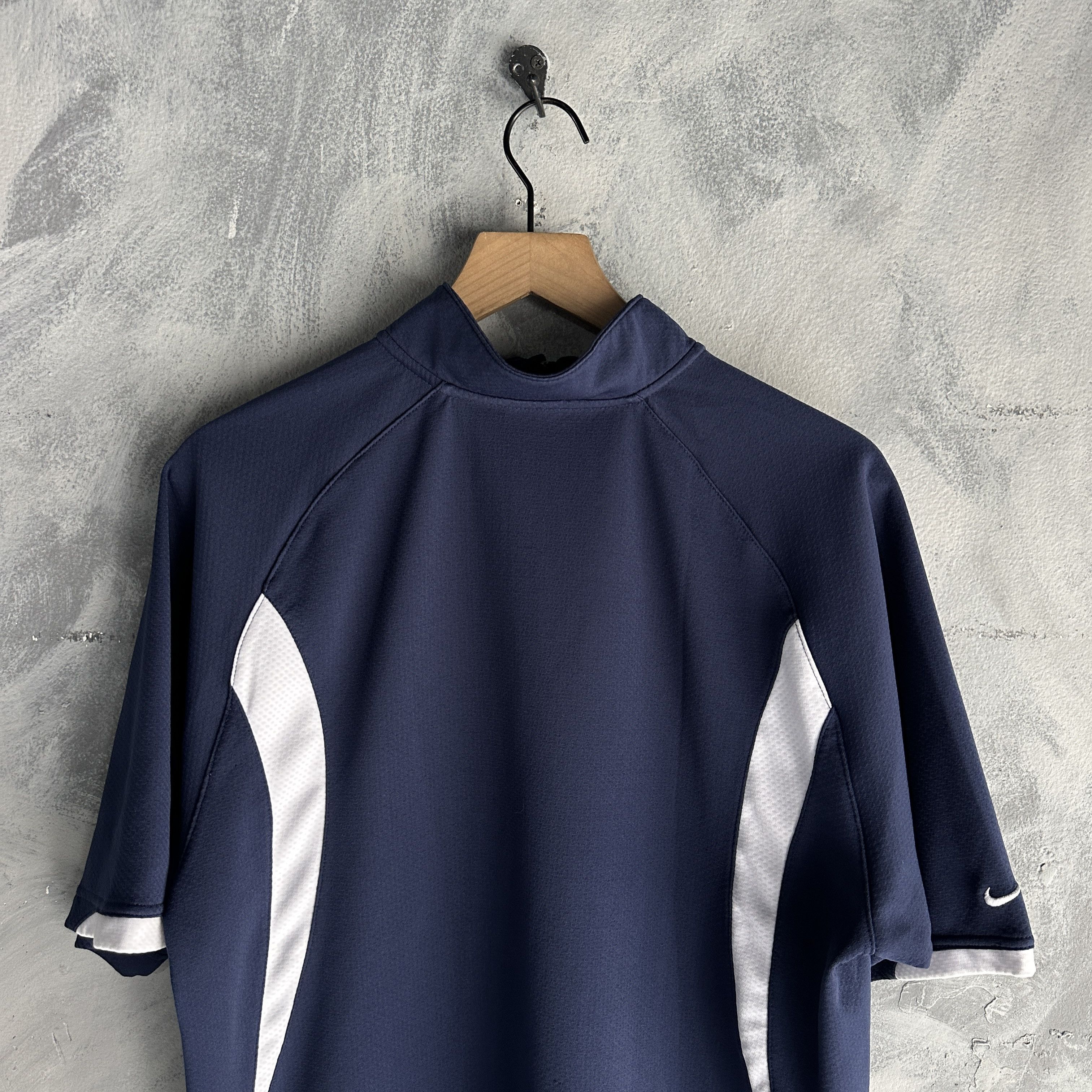 Nike Vtg Nike Wildwood Jersey 1/4 Zip T Shirt Mens High School Size US M / EU 48-50 / 2 - 4 Thumbnail