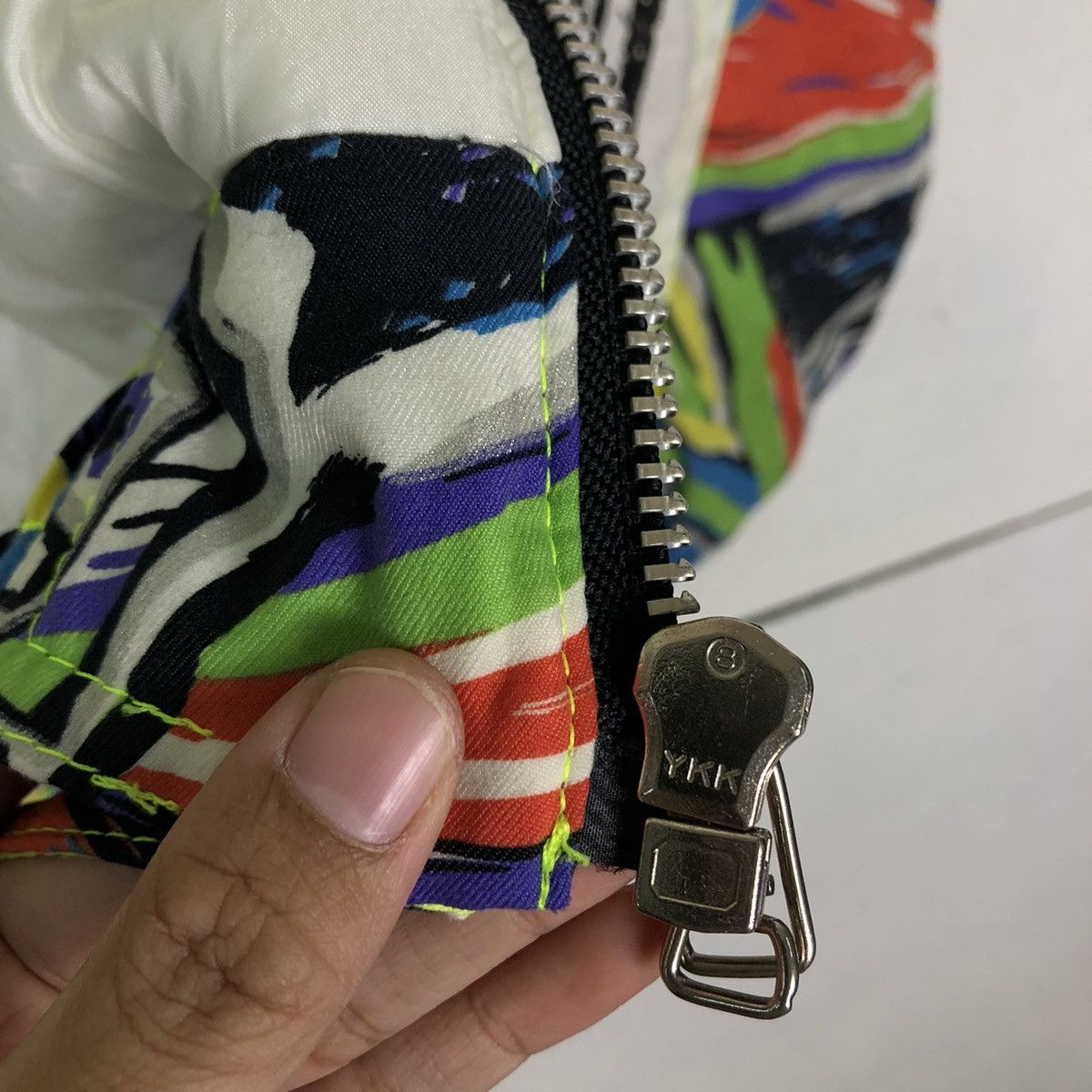 Japanese Brand 🔥Vintage Bomber Jacket Ski Be Pop Japan Colour Full Design Size US M / EU 48-50 / 2 - 16 Thumbnail